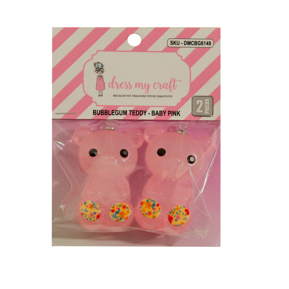 Bubblegum Teddy - Baby Pink
