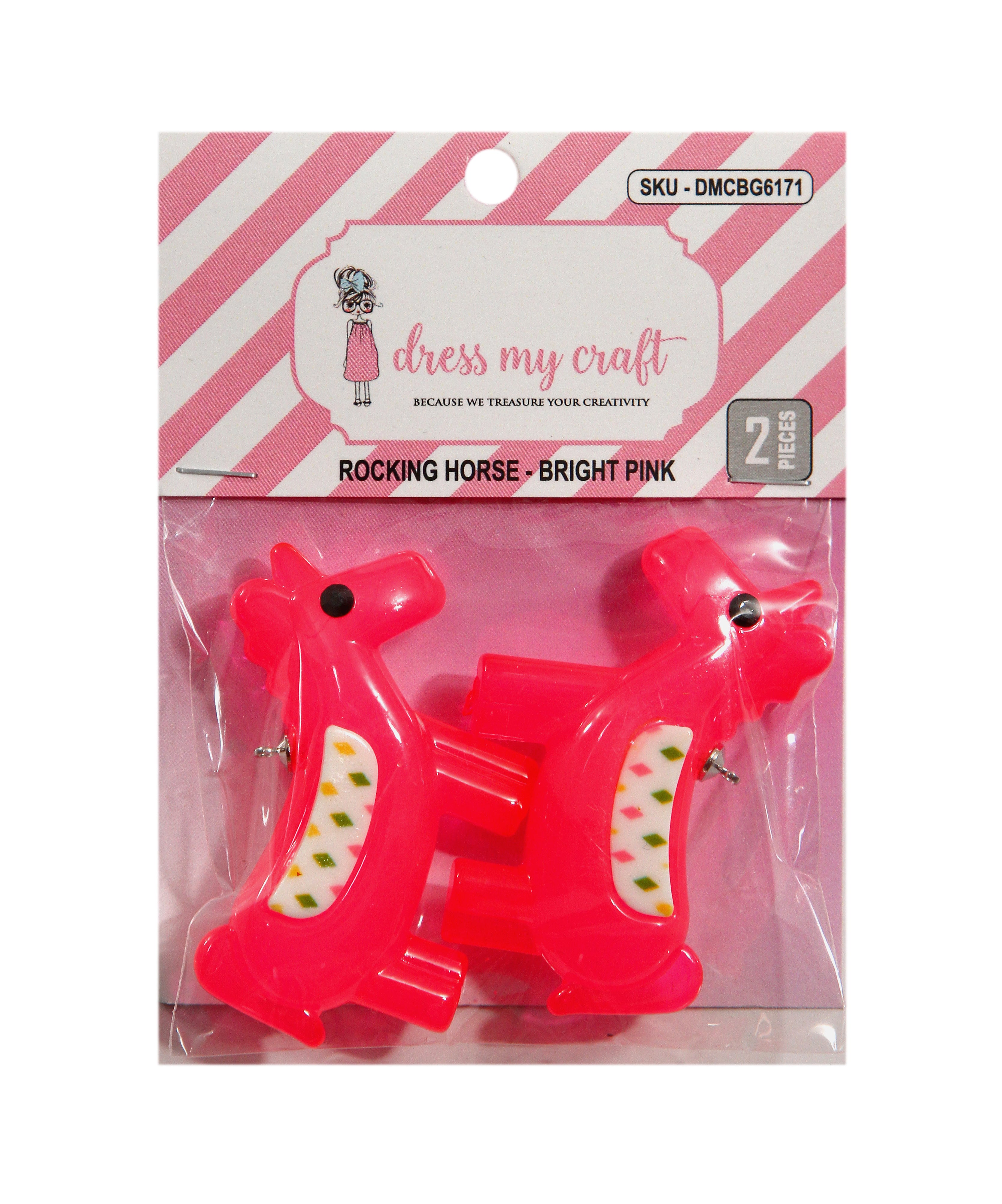 Rocking Horse - Bright Pink