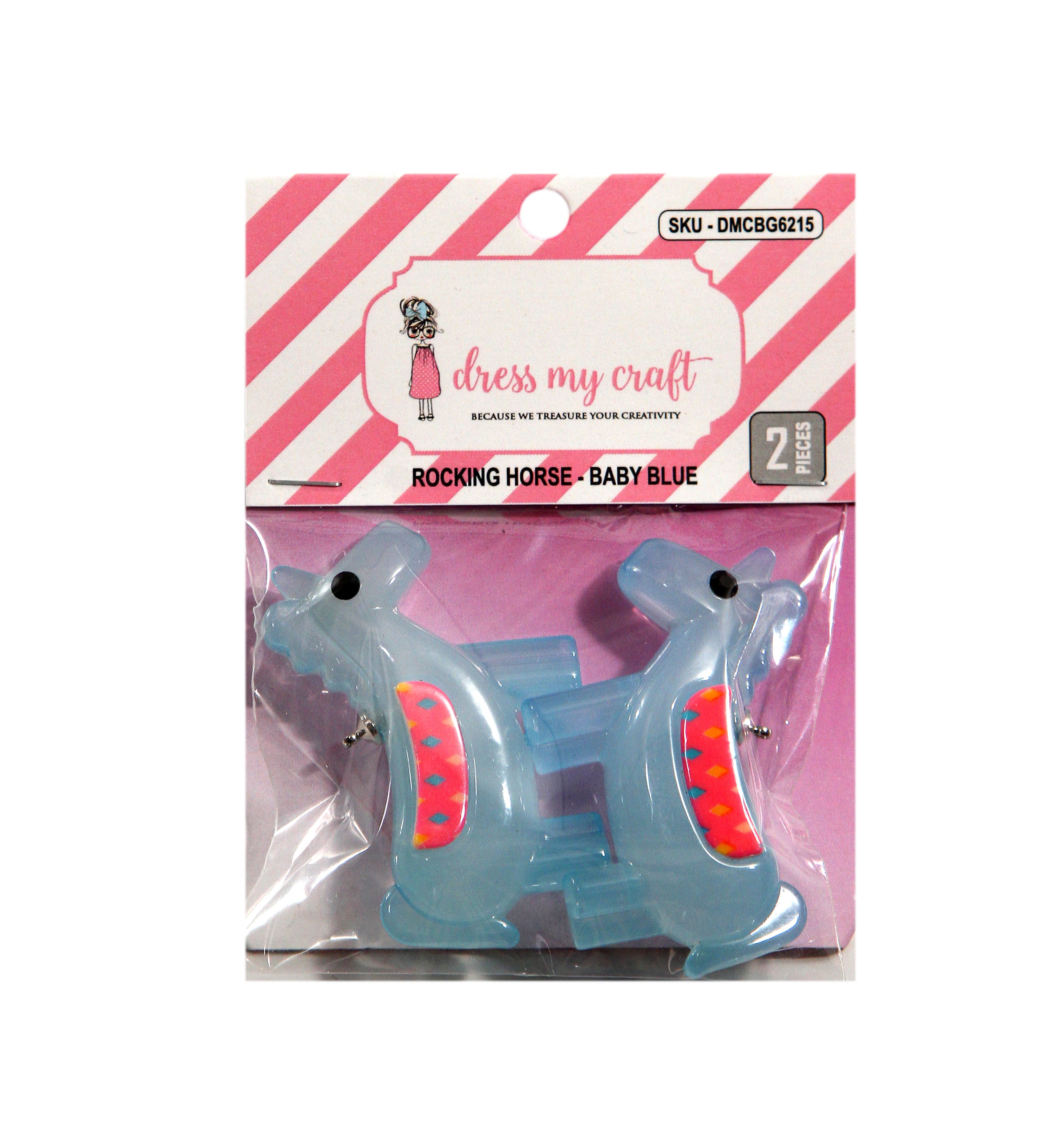 Rocking Horse - Baby Blue