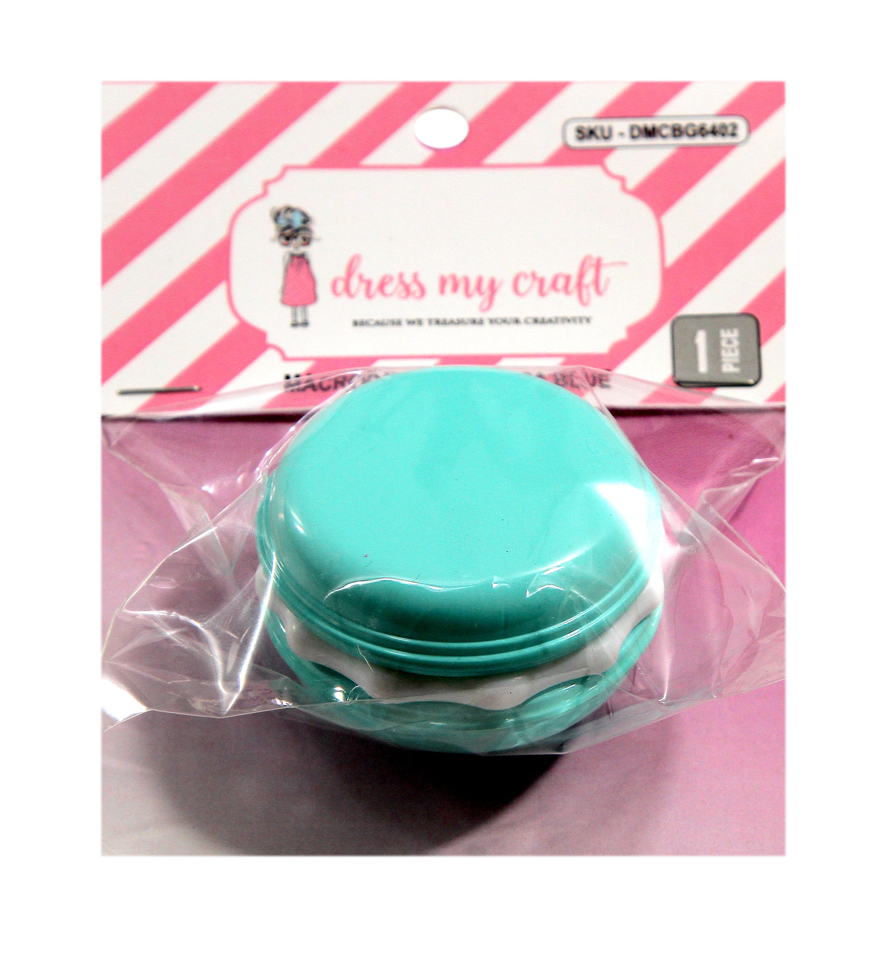 Macroon Charm - Sea Blue