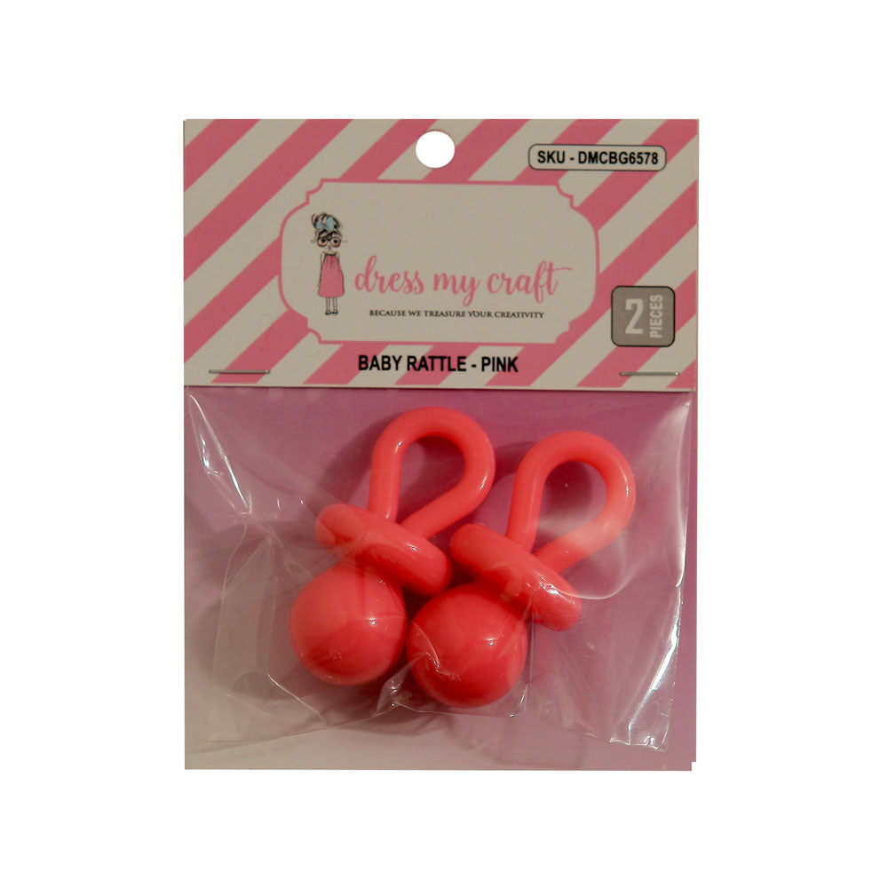 Baby Rattle - Pink