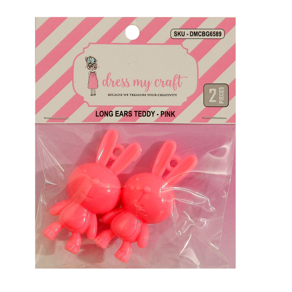 Long Ears Teddy - Pink