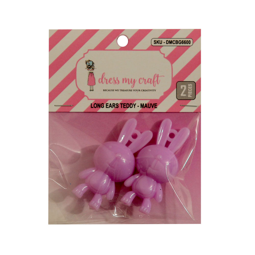 Long Ears Teddy - Mauve