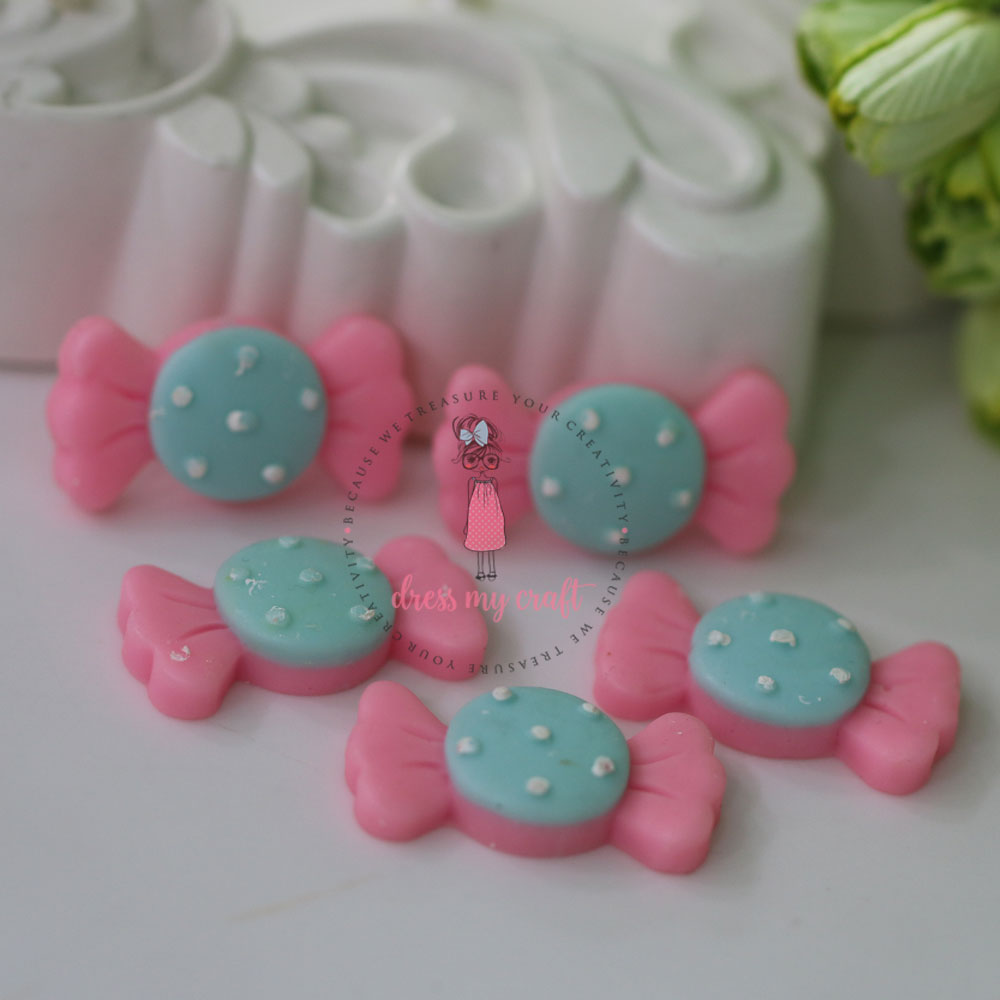 Polka Dot Toffee - Pink & Blue