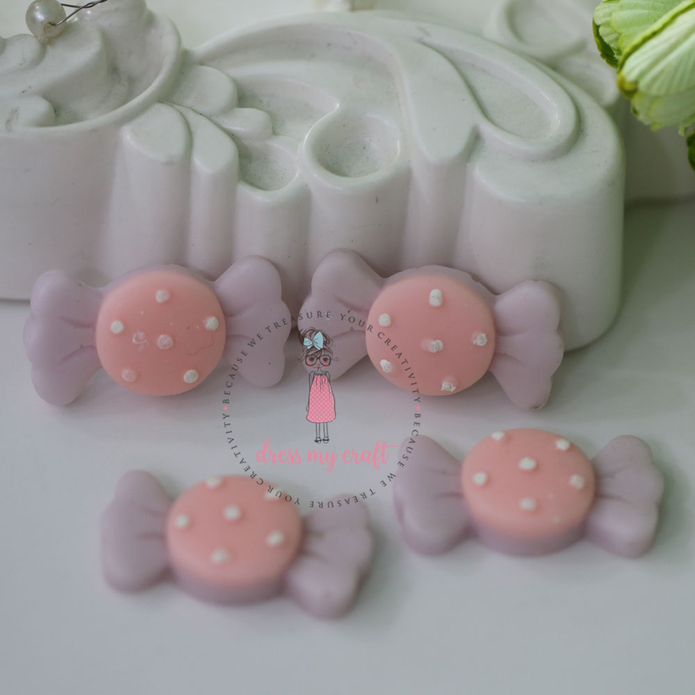 Polka Dot Toffee - Pink & Mauve