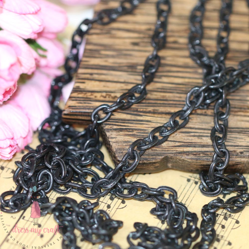 Acrylic Chain - Black