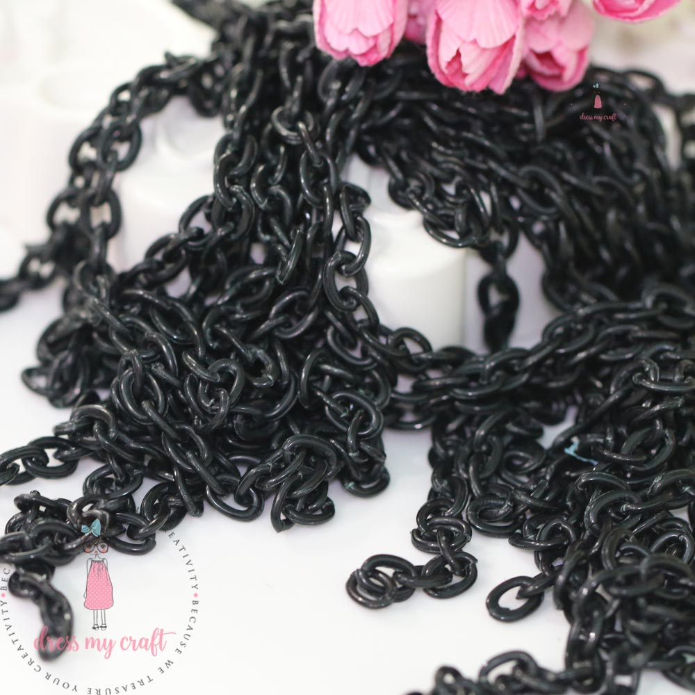 Acrylic Chain - Black