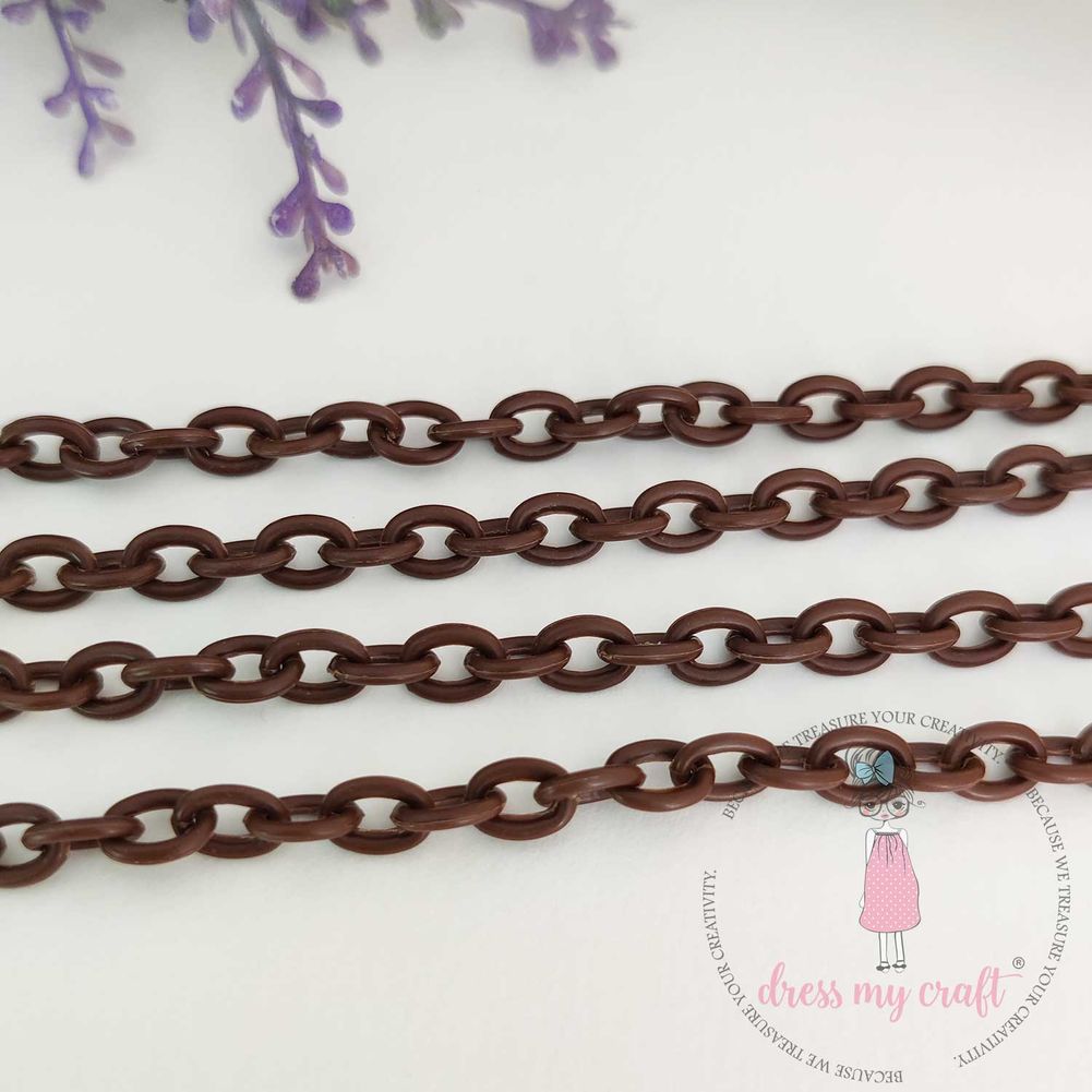 Acrylic Chain #2 - Brown