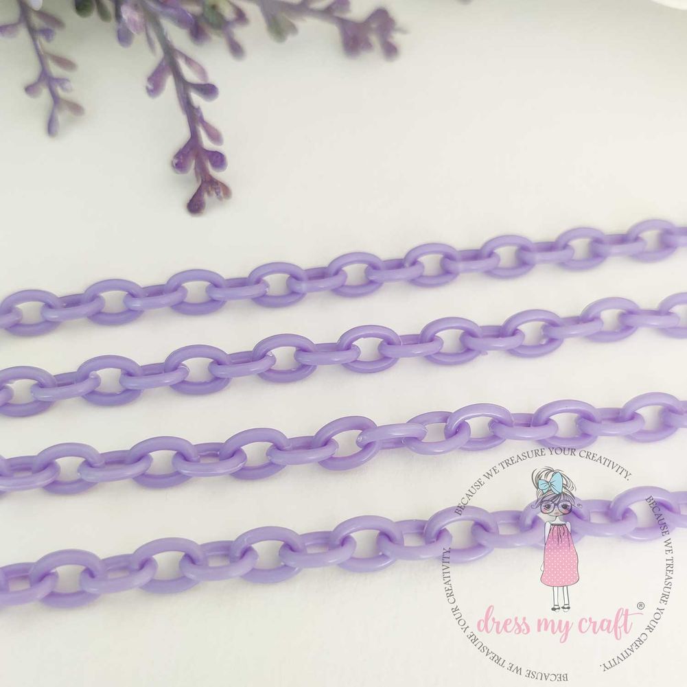 Acrylic Chain #2 - Mauve