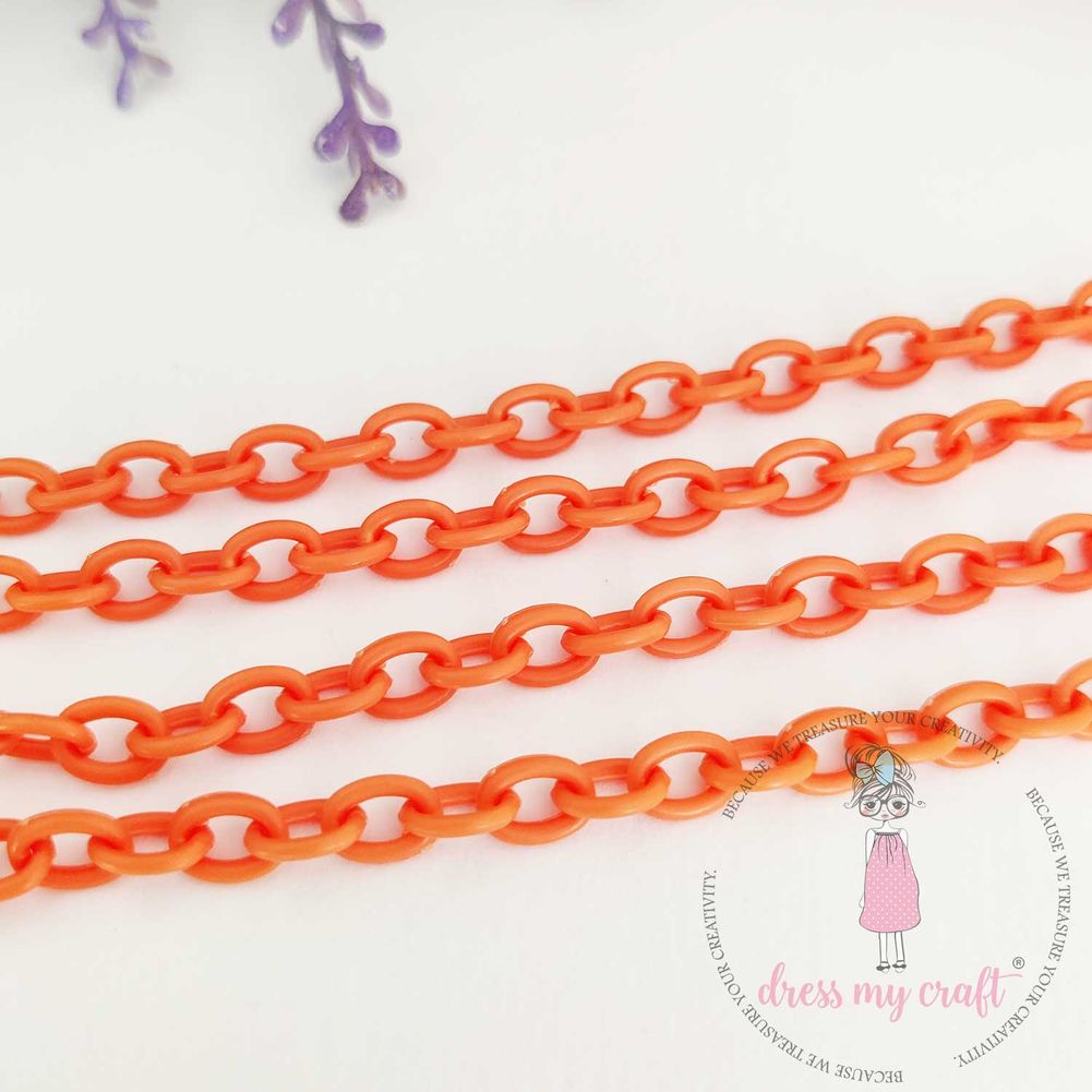 Acrylic Chain #2 - Orange
