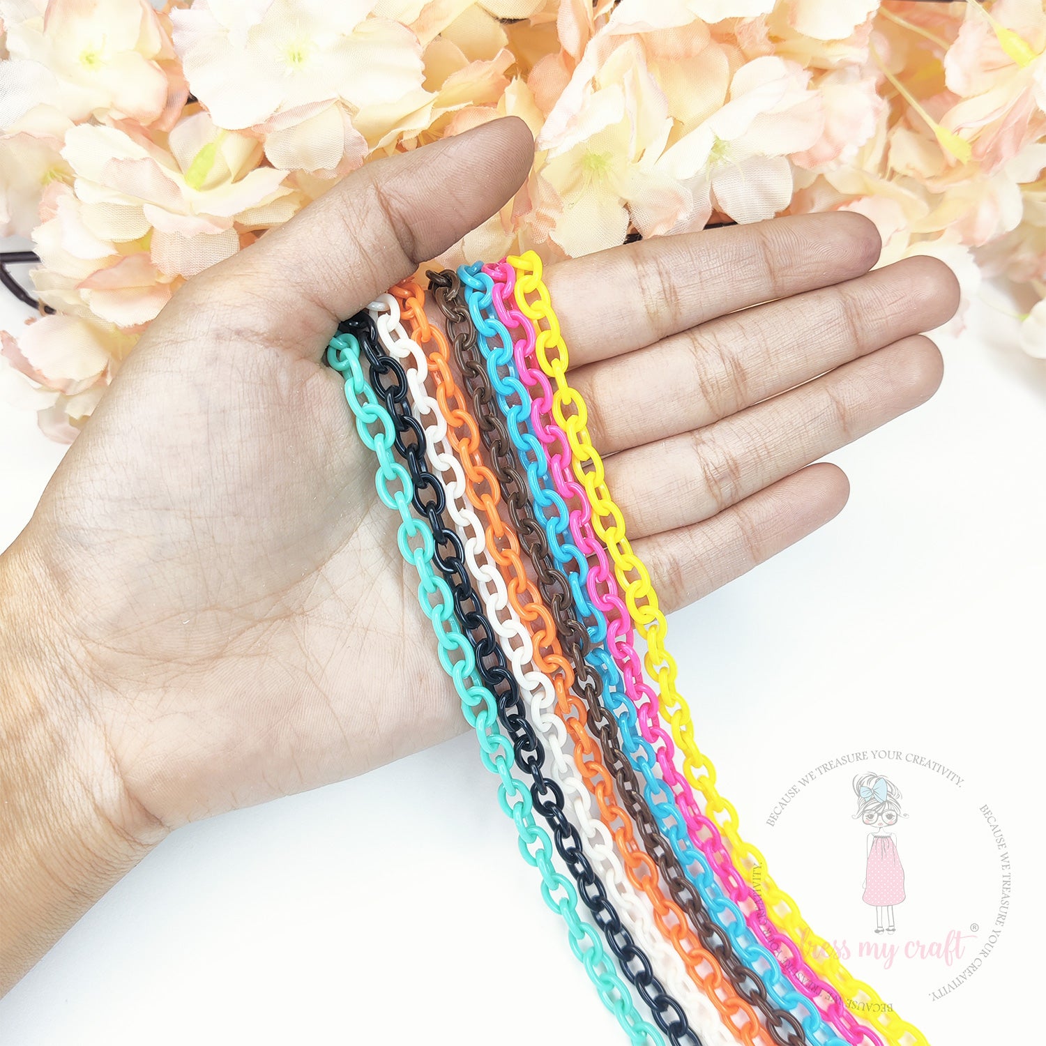 Acrylic Chain #2 - Multi Color Combo