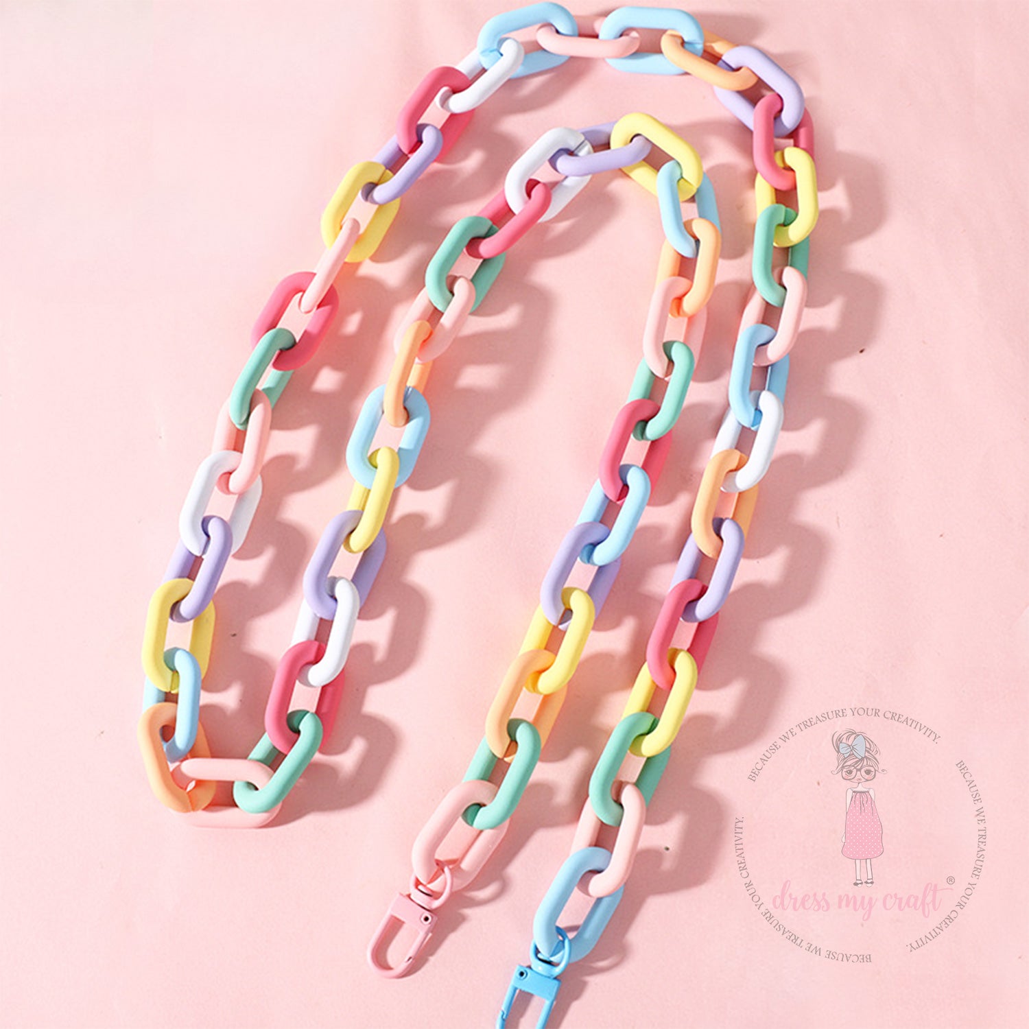 Pastel DIY Chain Loops