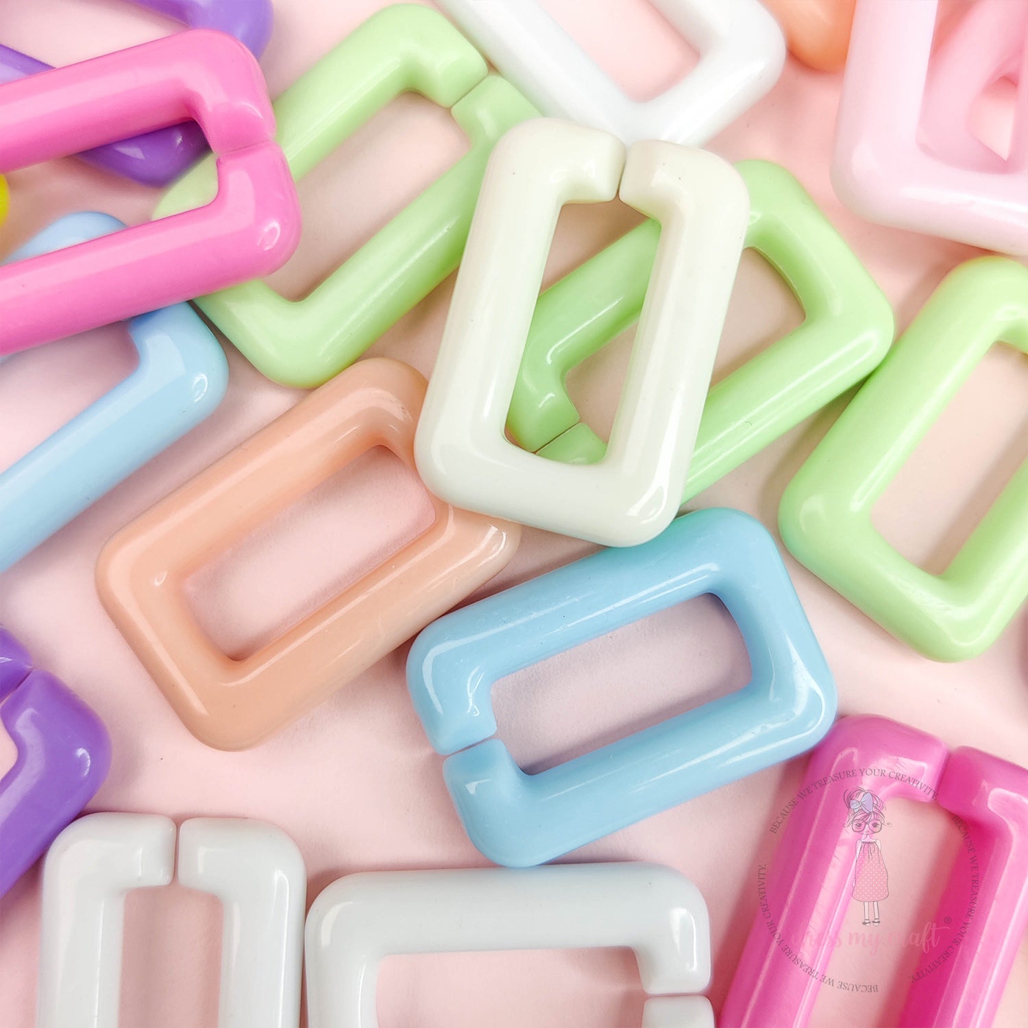 Rectangular DIY Chain Loops