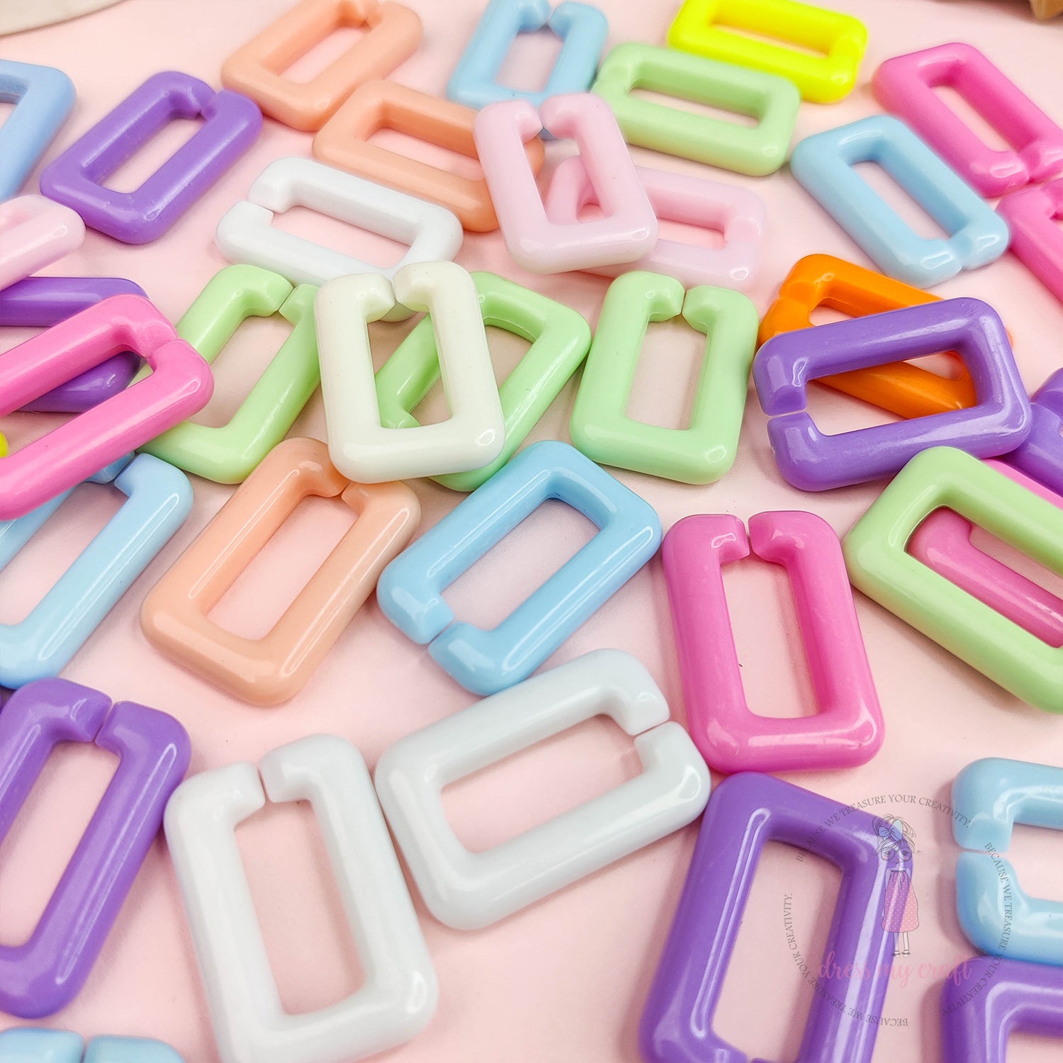 Rectangular DIY Chain Loops