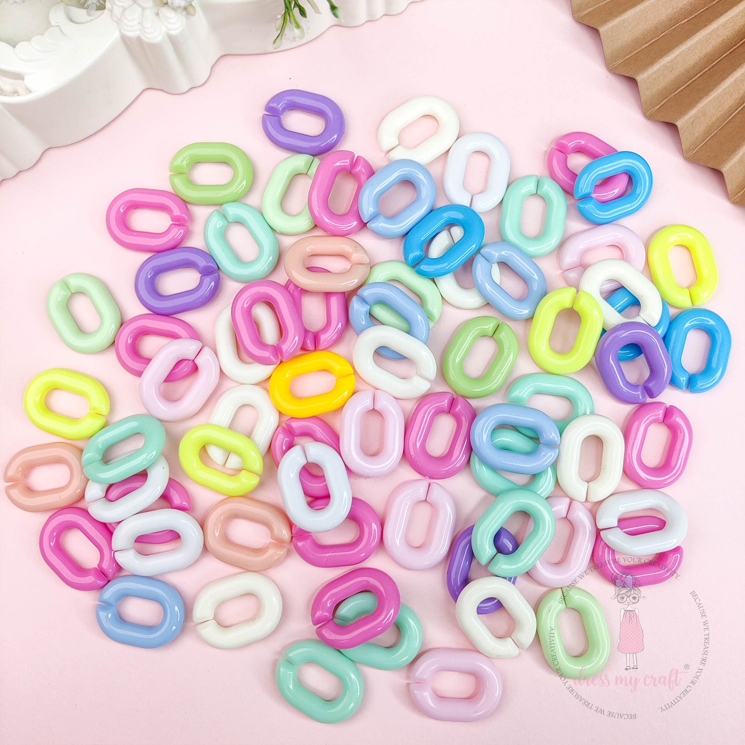 Oval DIY Chain Loops - Large