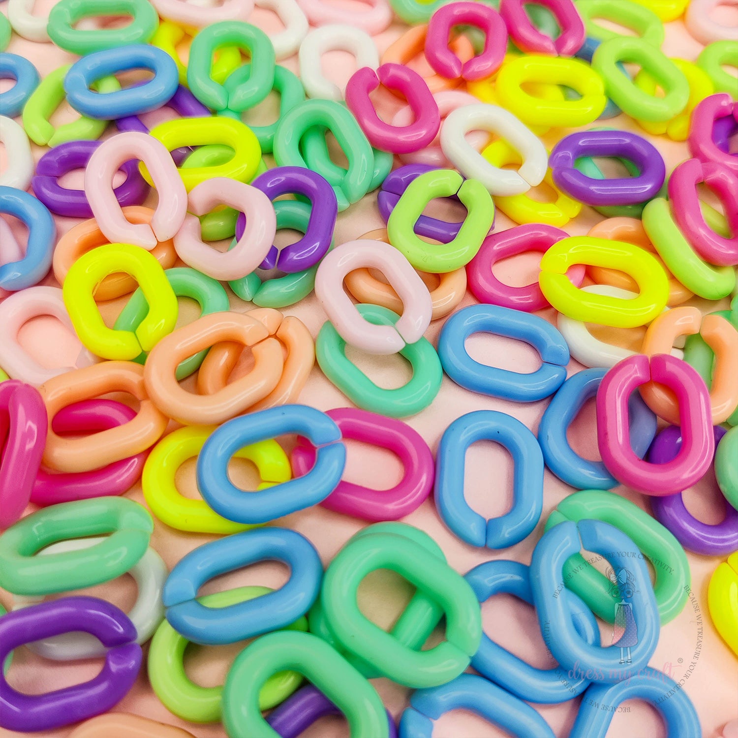 Oval DIY Chain Loops - Small