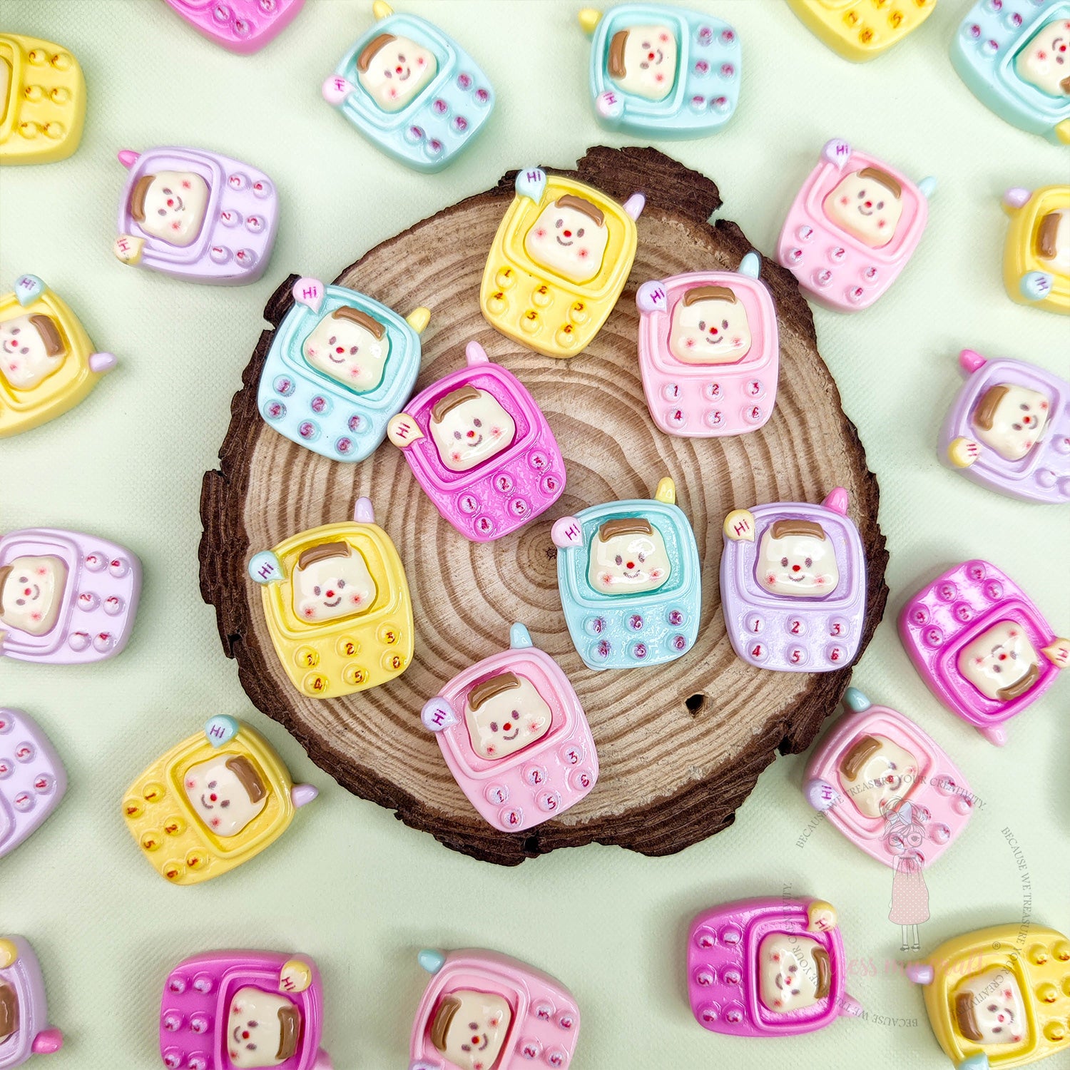 Cellphone Flatback Cabochon