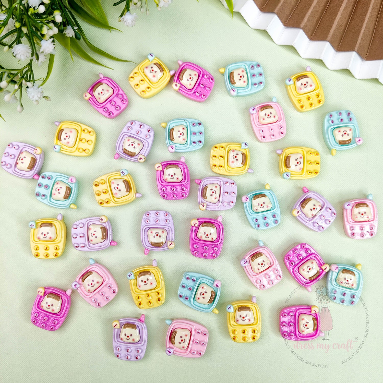 Cellphone Flatback Cabochon