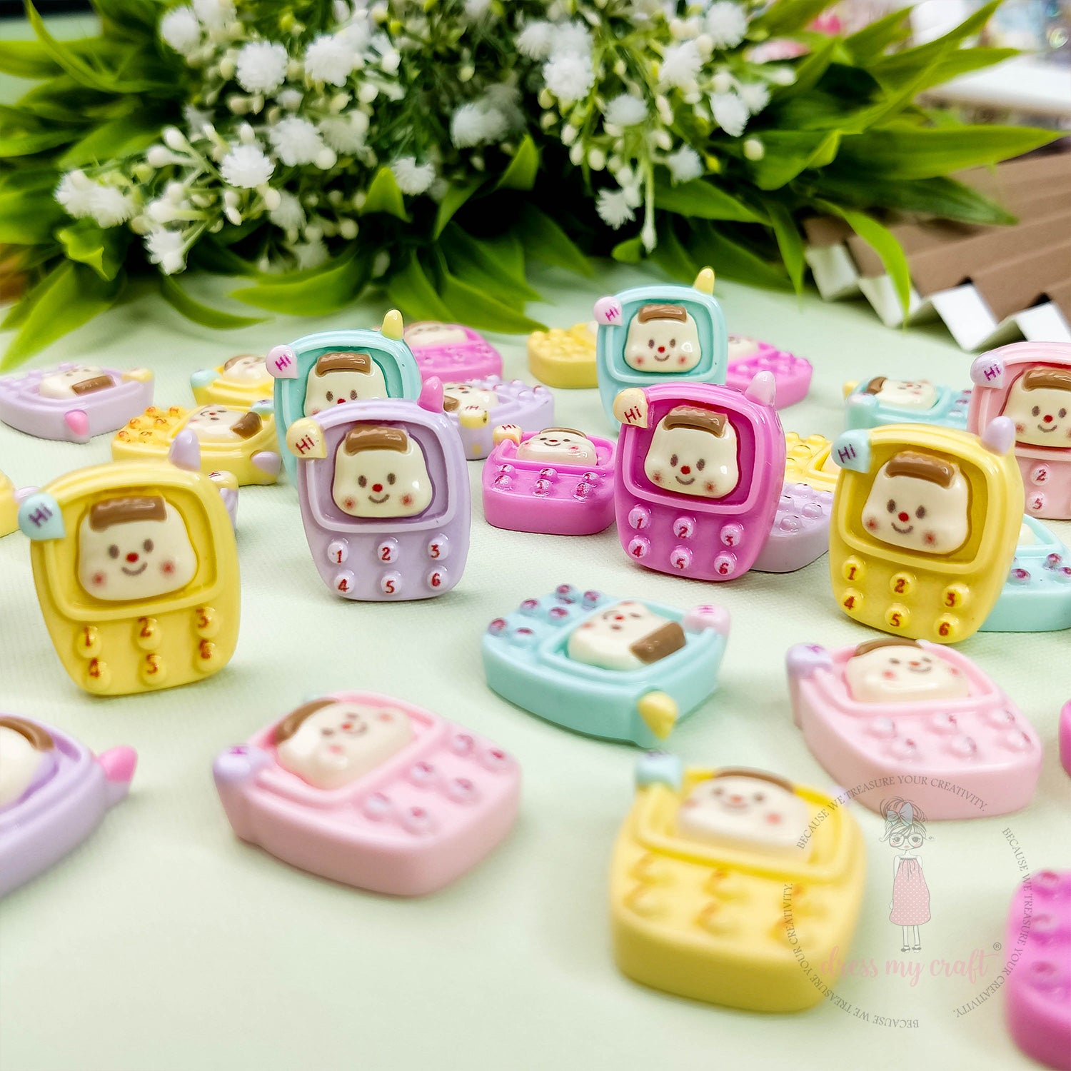 Cellphone Flatback Cabochon