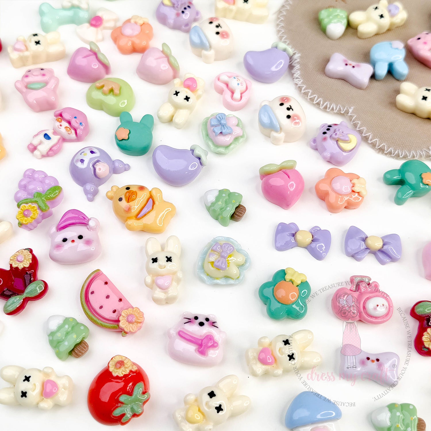 Mini Flatback Cabochon Mix Pack