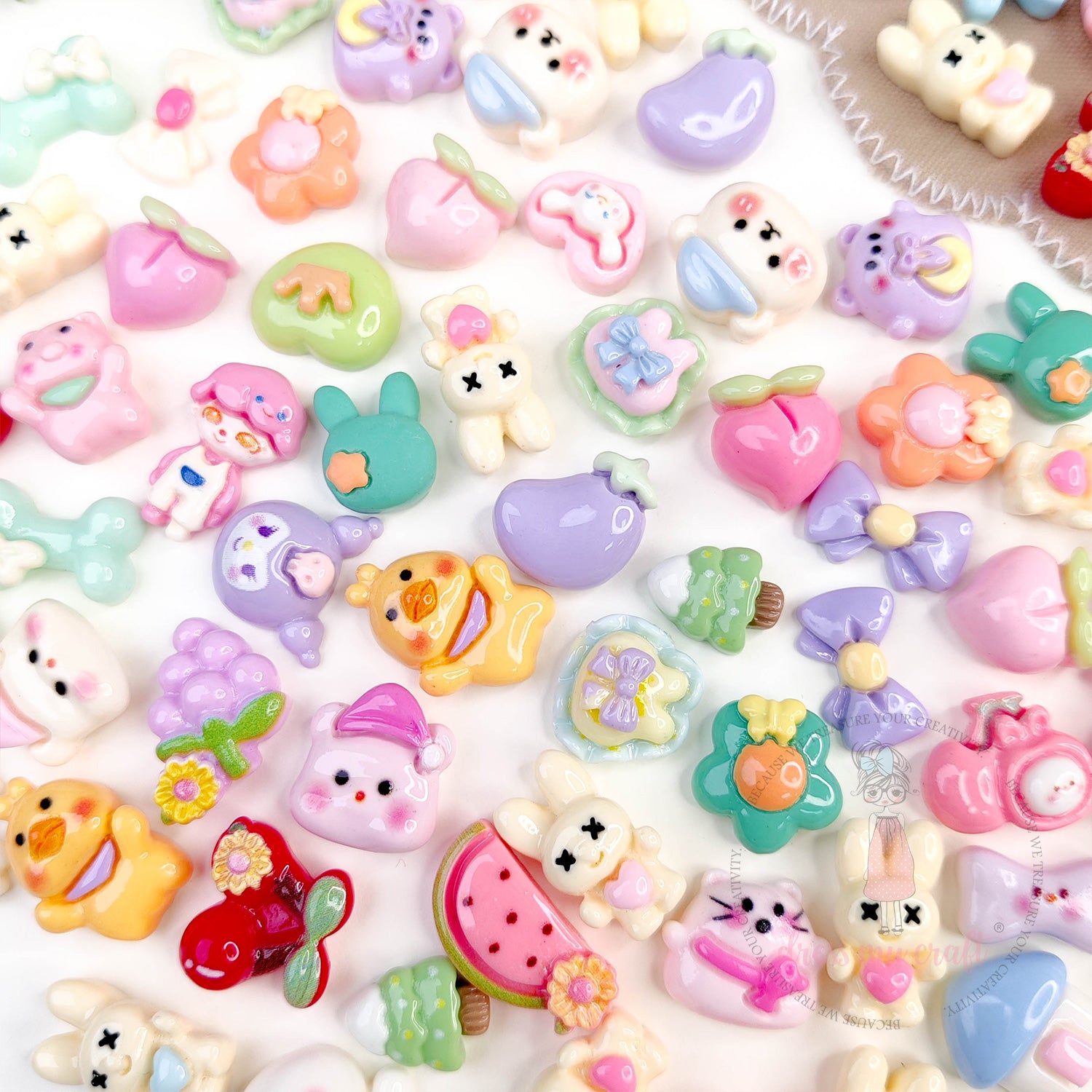 Mini Flatback Cabochon Mix Pack