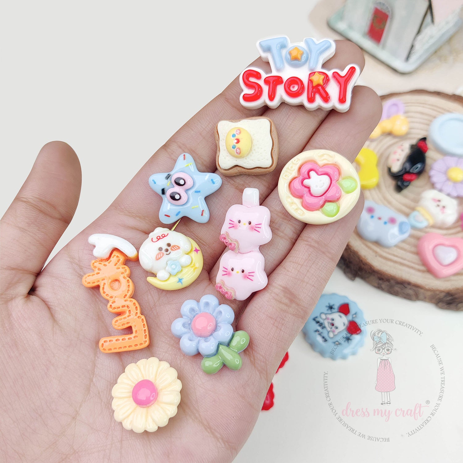 Cute Flatback Cabochon Mix Pack