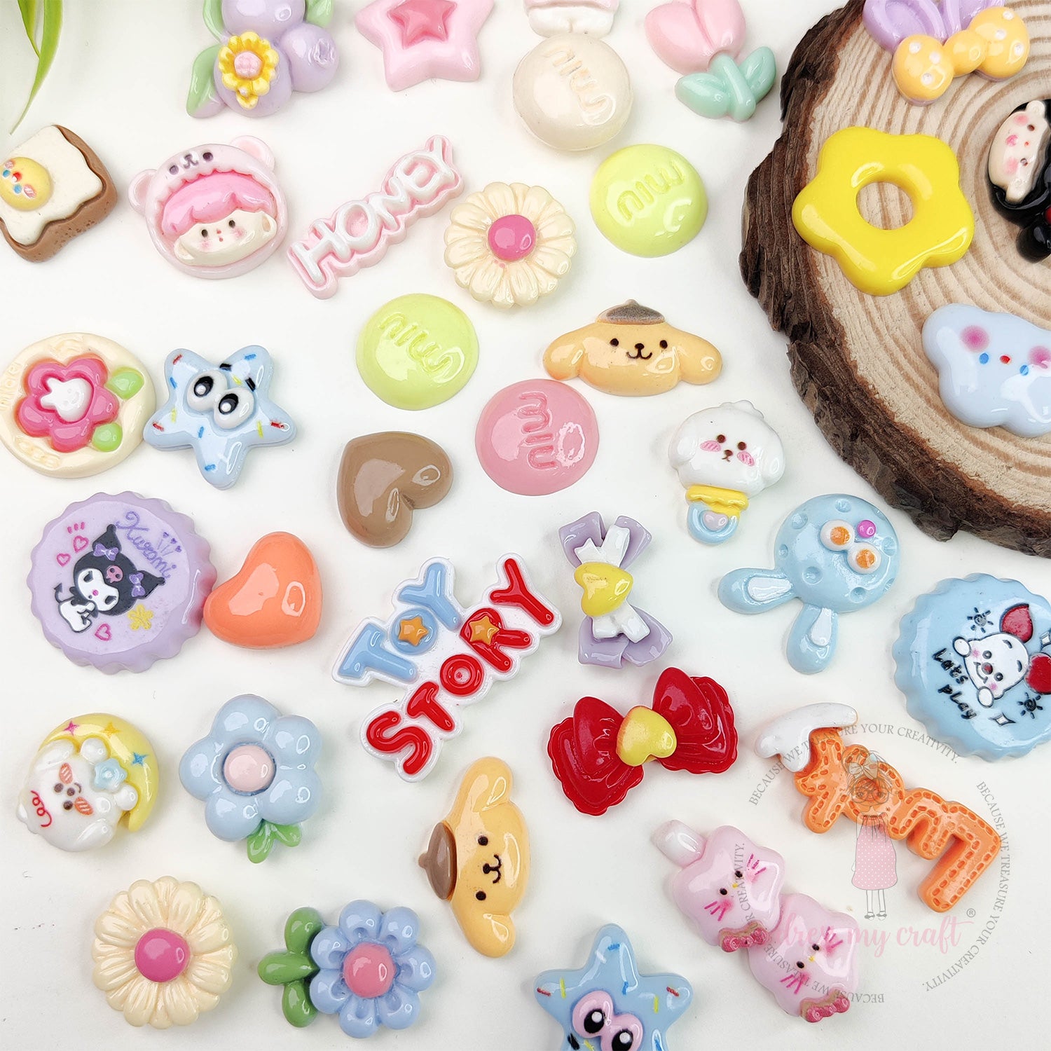 Cute Flatback Cabochon Mix Pack