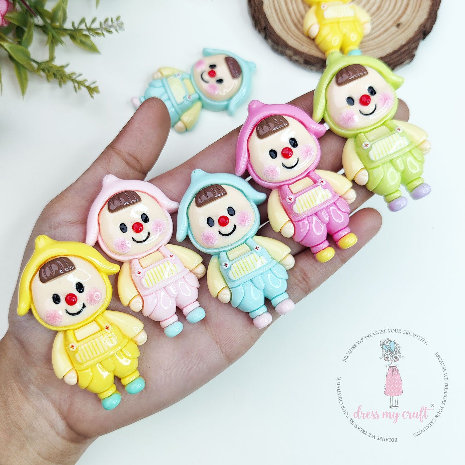Chubby Babies Flatback Cabochons