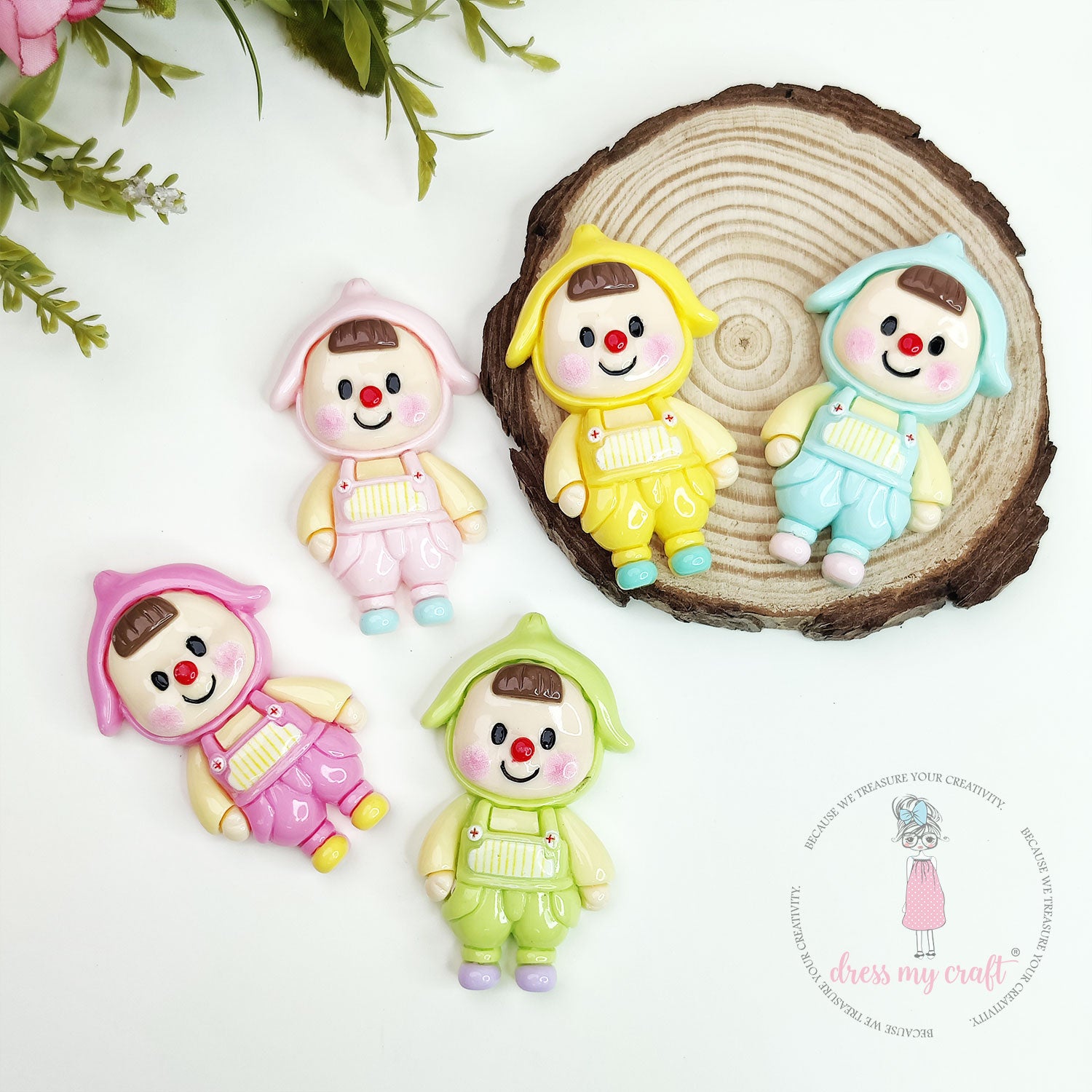 Chubby Babies Flatback Cabochons