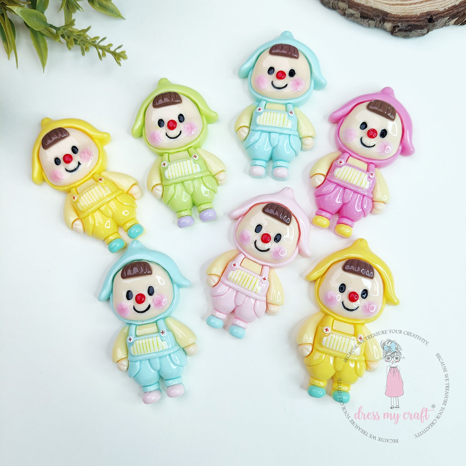 Chubby Babies Flatback Cabochons