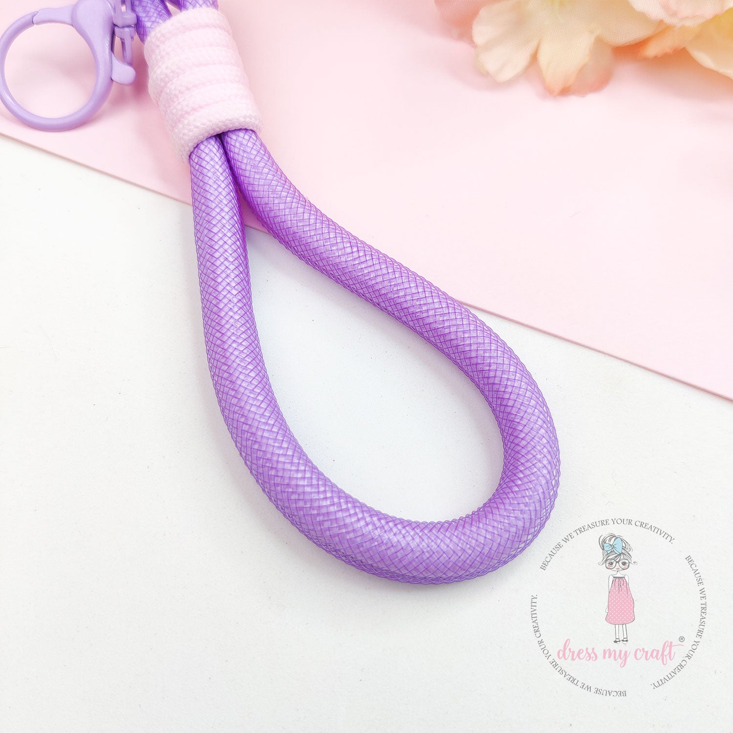 Braided Rope Keychain