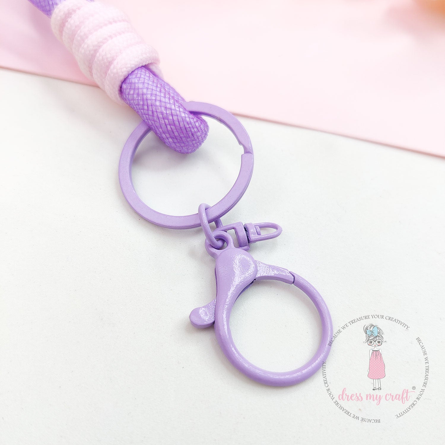 Braided Rope Keychain