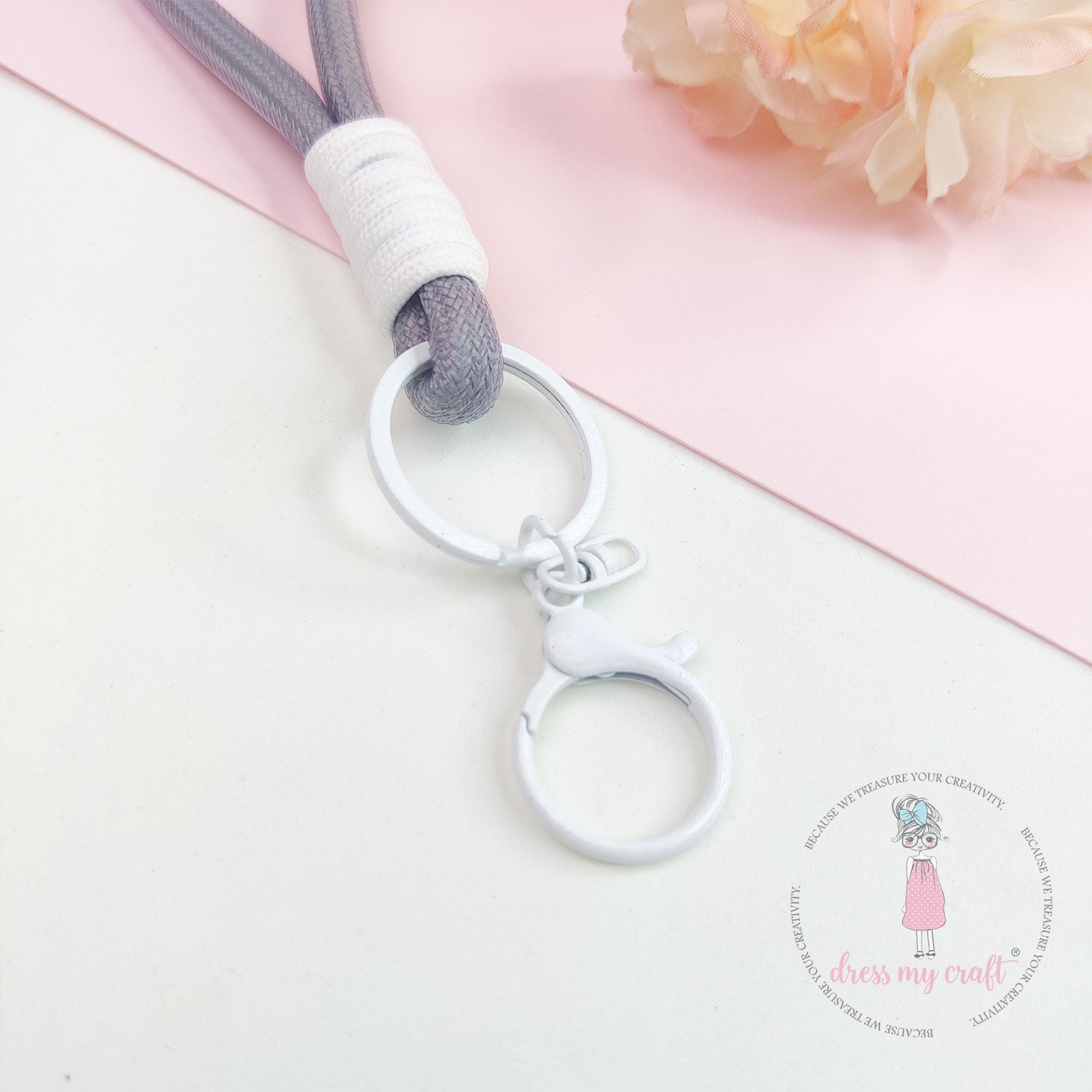 Braided Rope Keychain