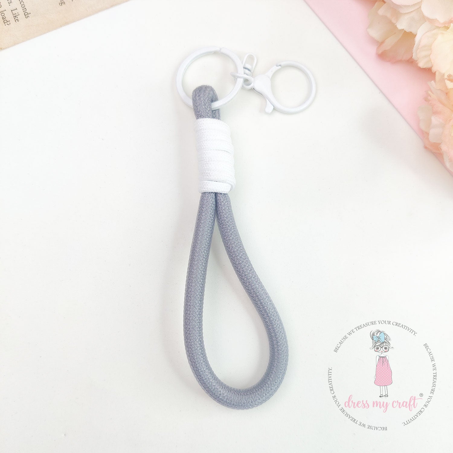 Braided Rope Keychain