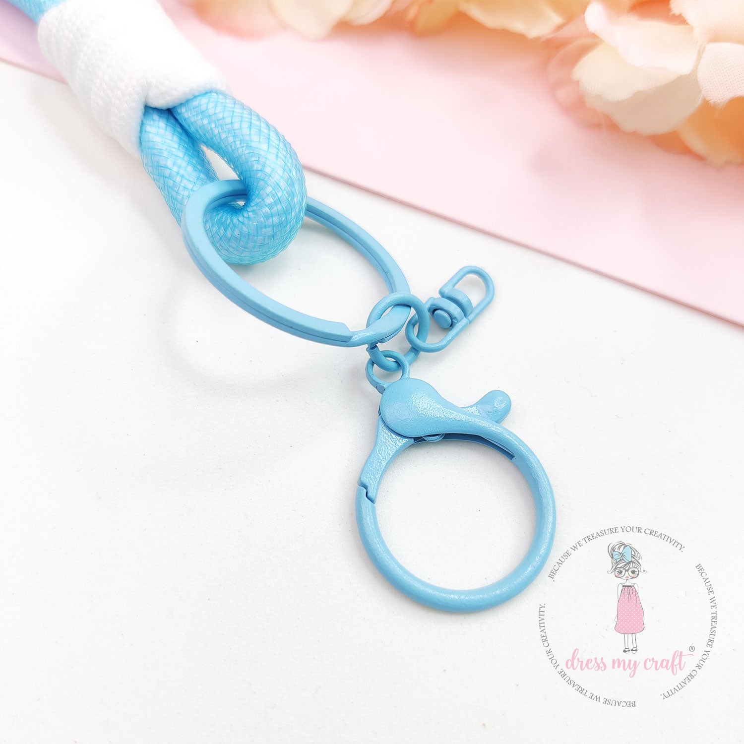 Braided Rope Keychain