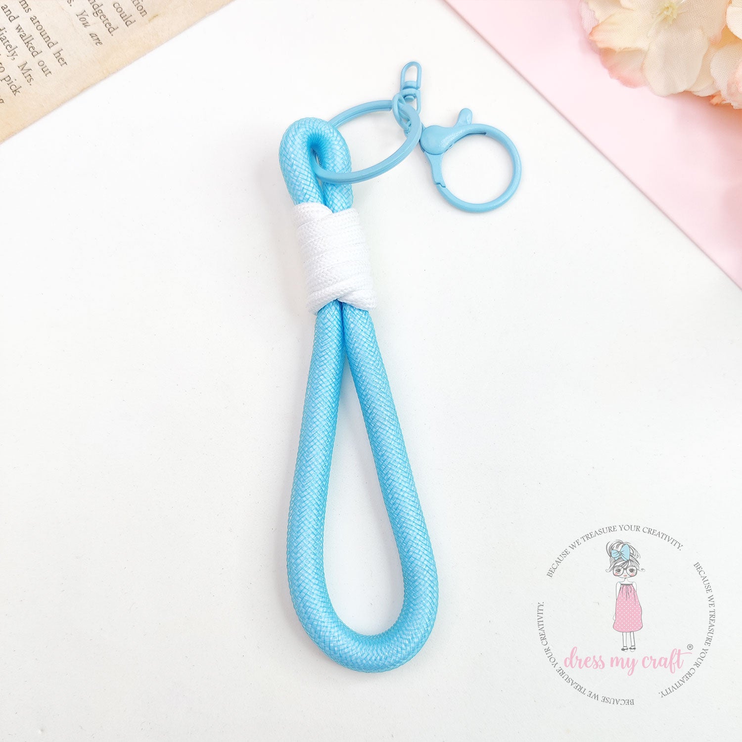 Braided Rope Keychain