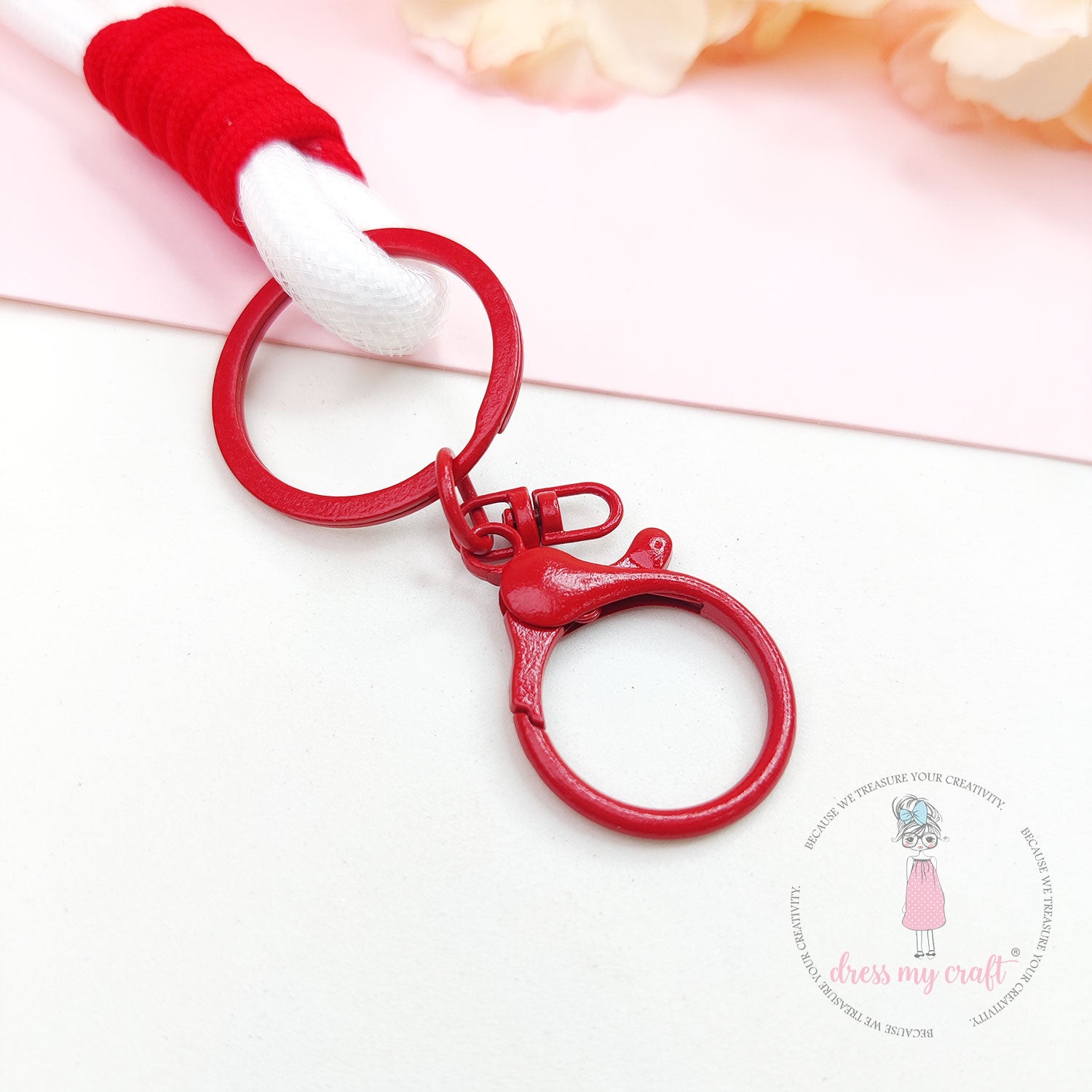 Braided Rope Keychain