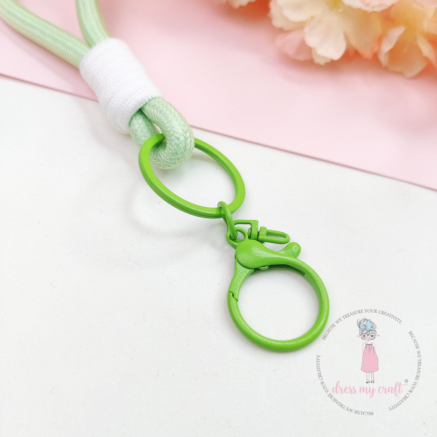 Braided Rope Keychain