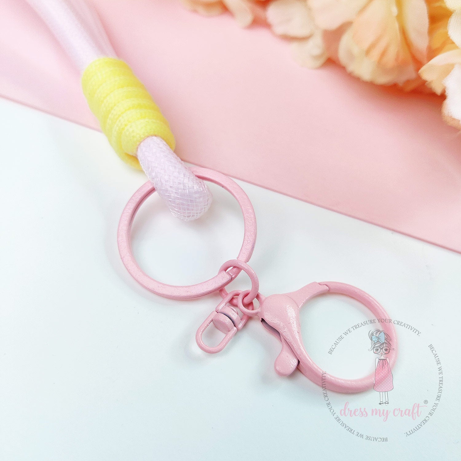 Braided Rope Keychain