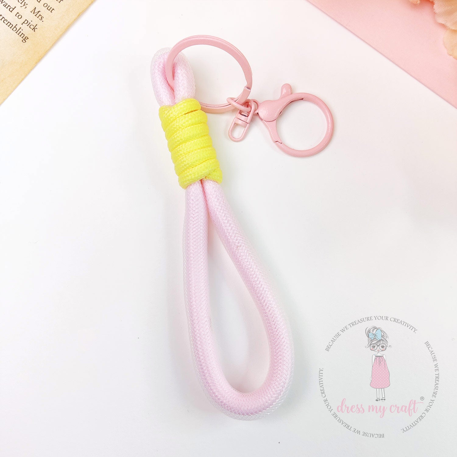 Braided Rope Keychain