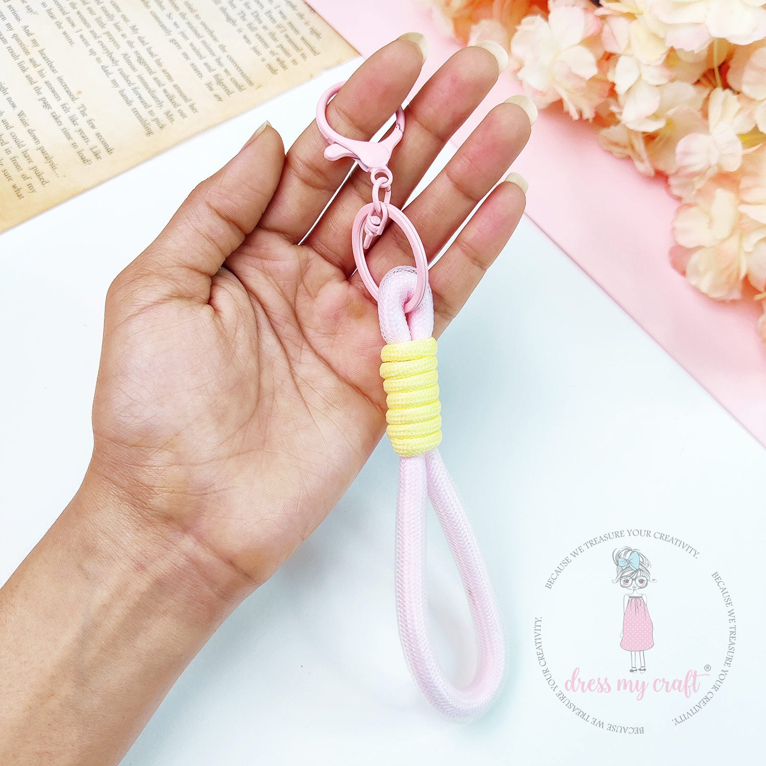 Braided Rope Keychain