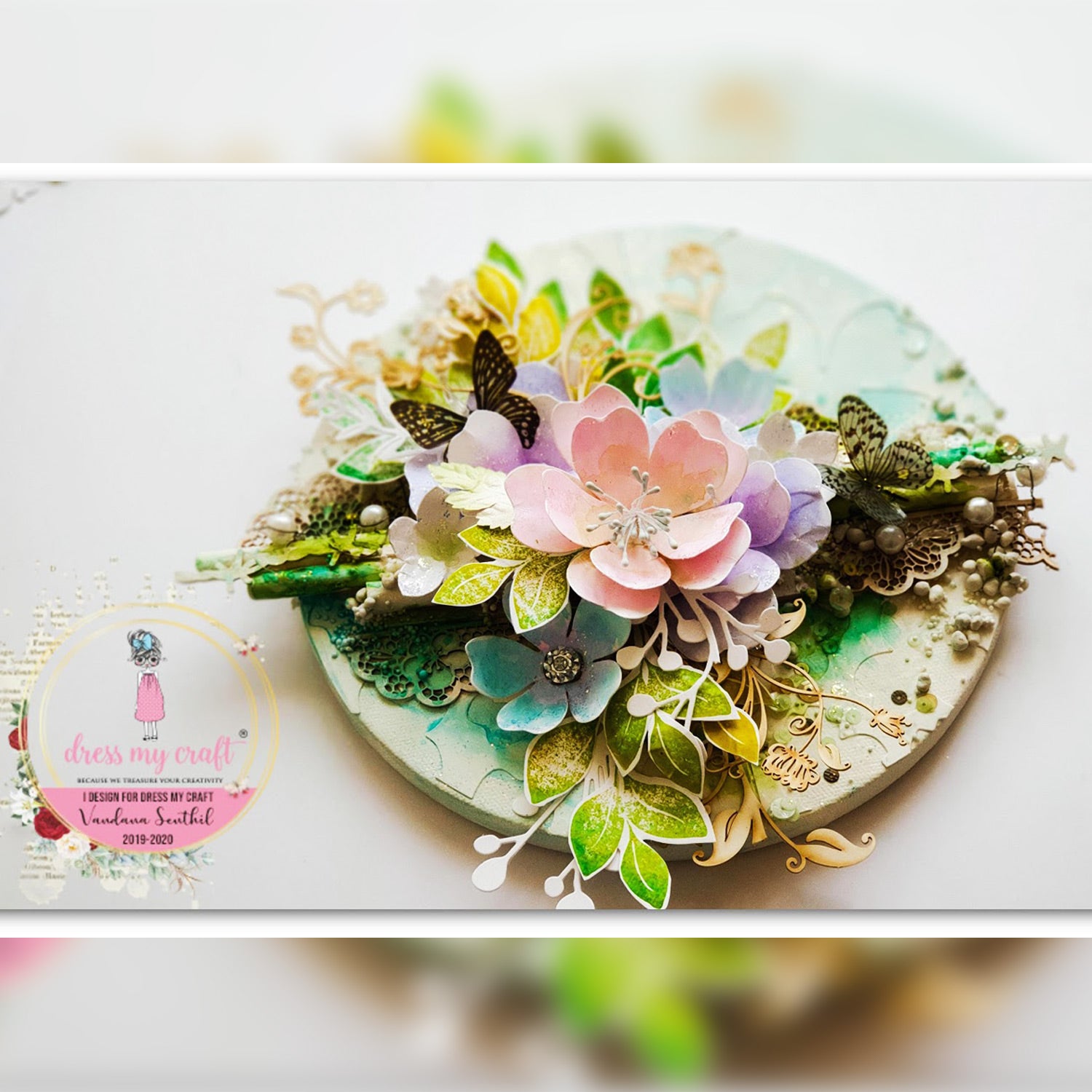 Three Petal Flower - Flower Making Cutting Dies