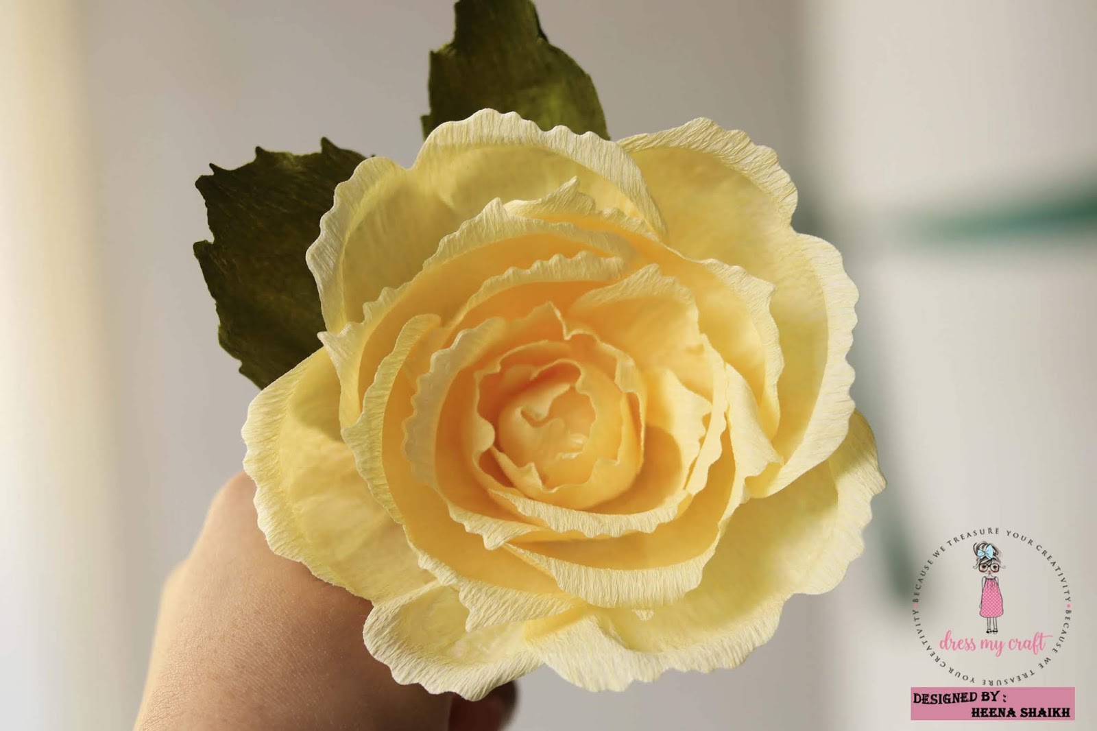 Rose Flower #1 - Flower Making Cutting Dies