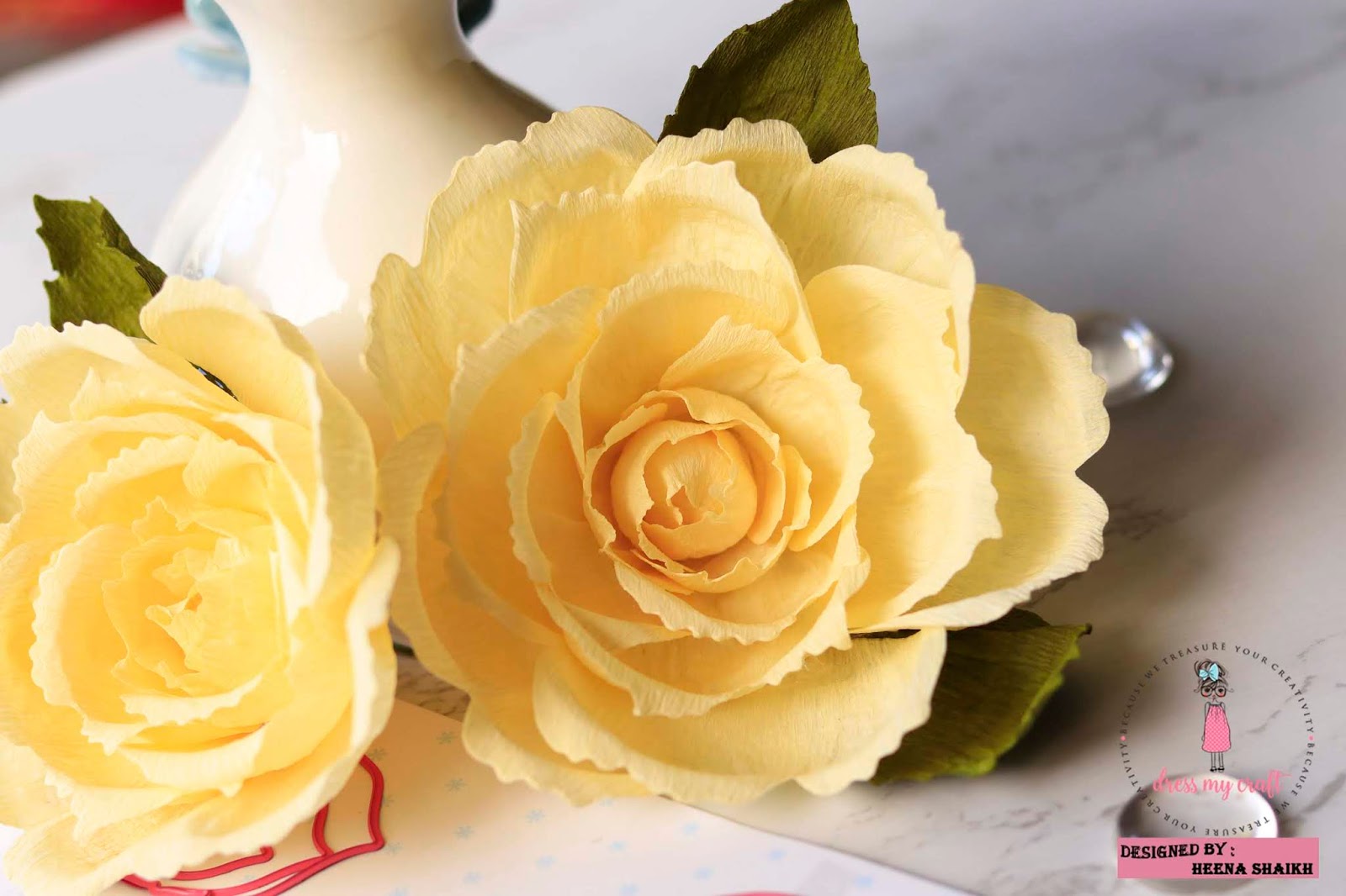 Rose Flower #1 - Flower Making Cutting Dies