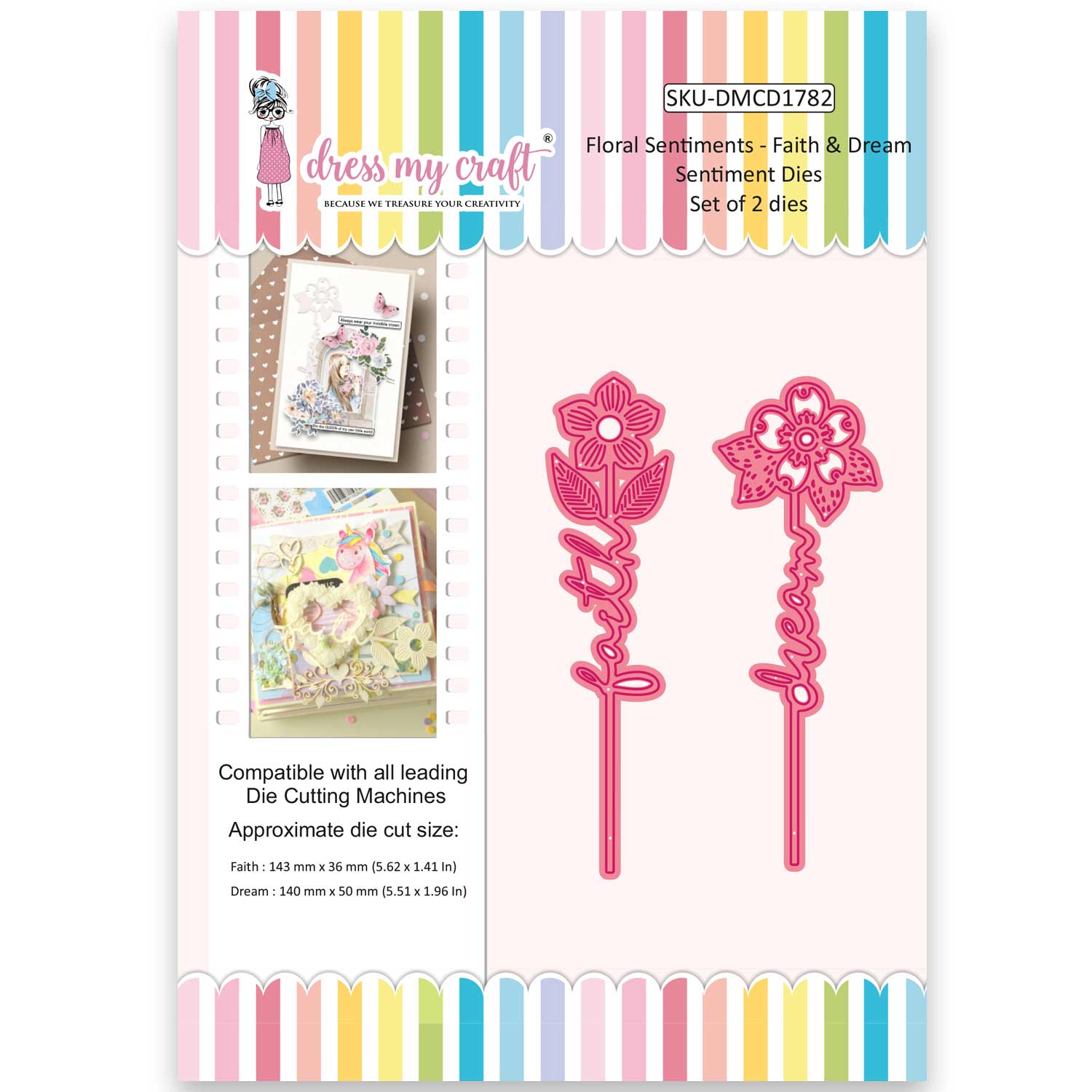 Floral Sentiments - Faith & Dream - Sentiment Dies