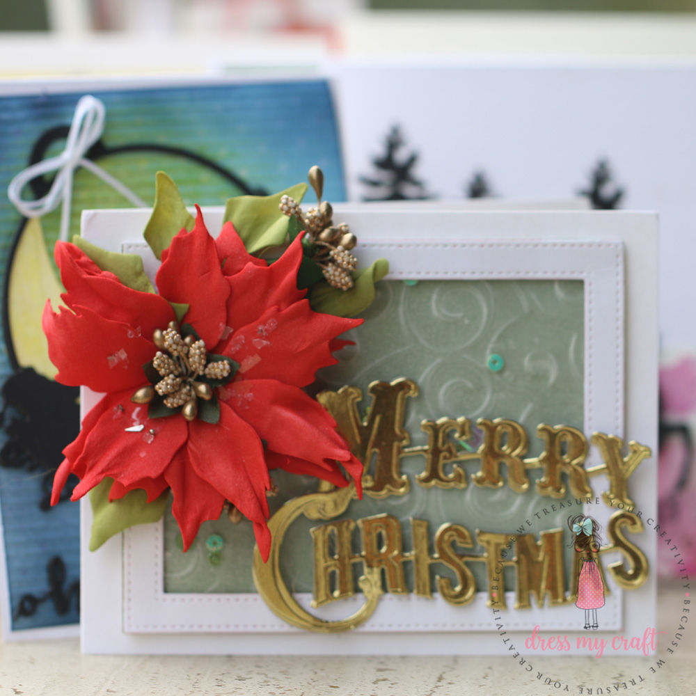 Poinsettia Flower Set - Christmas Dies