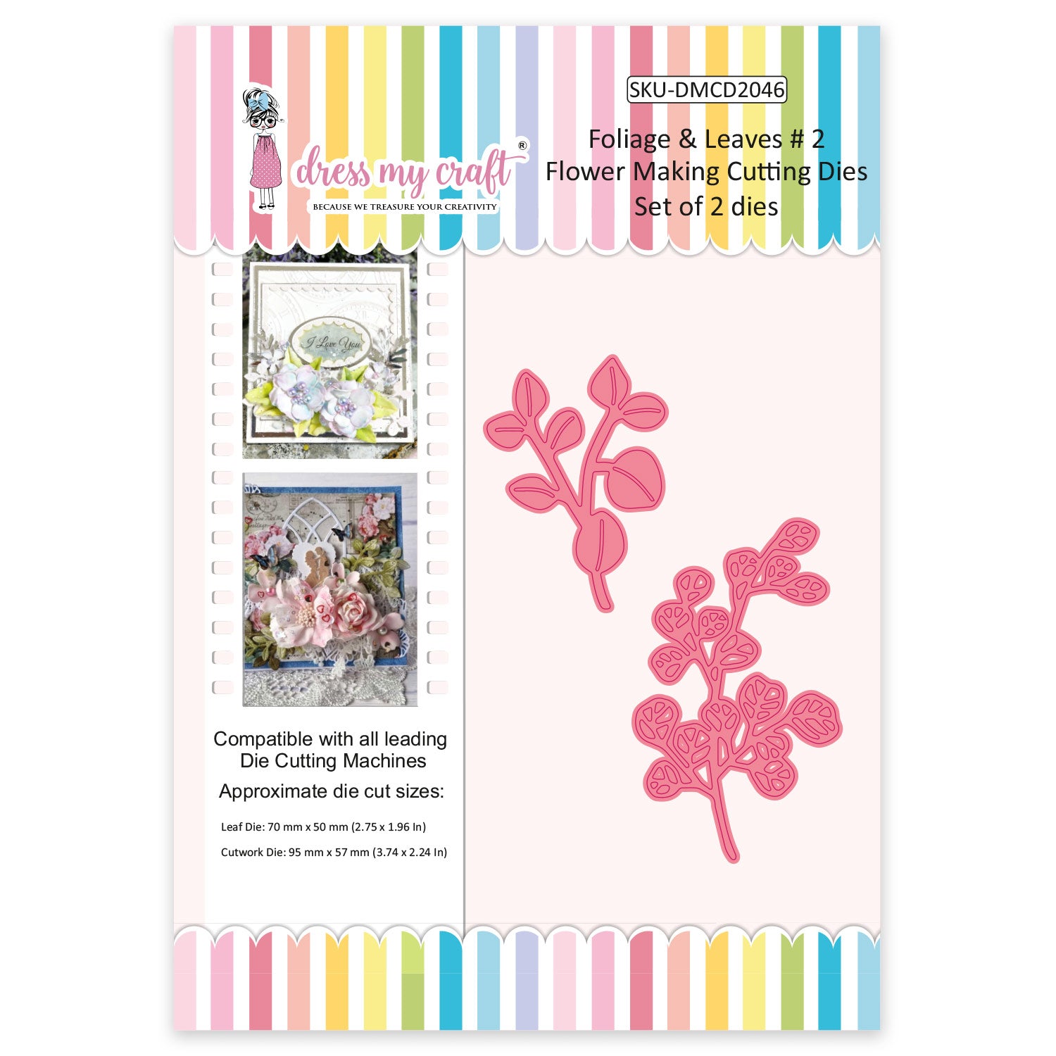 Foliage & Leaves # 2 - Flower Making Cutting Dies