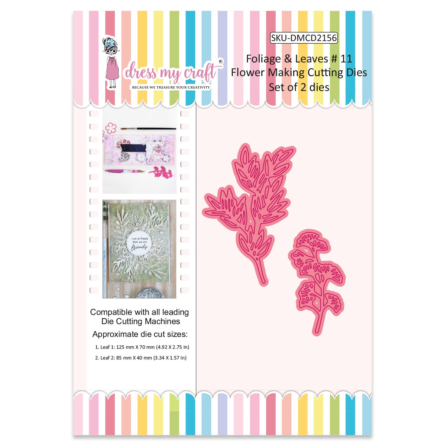 Foliage & Leaves # 11 - Flower Making Cutting Dies