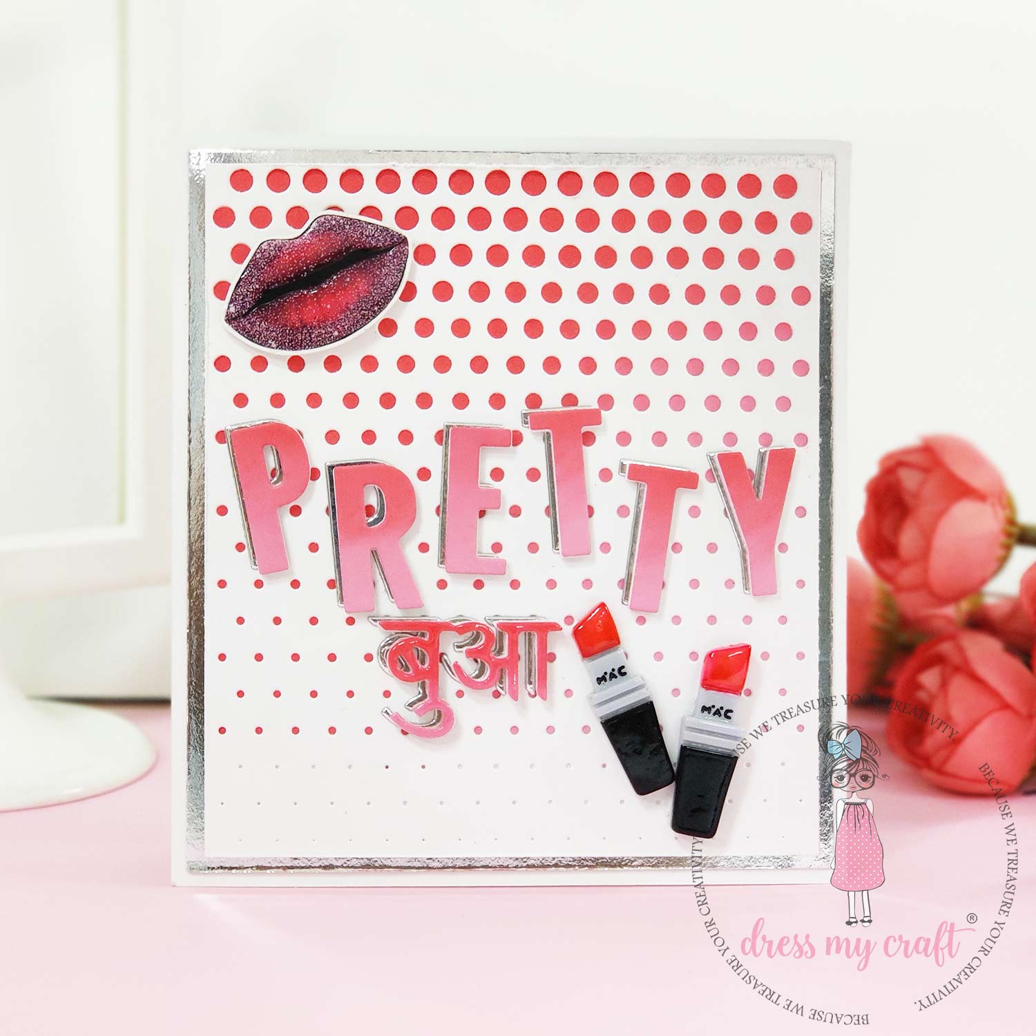 Dotted Background Die