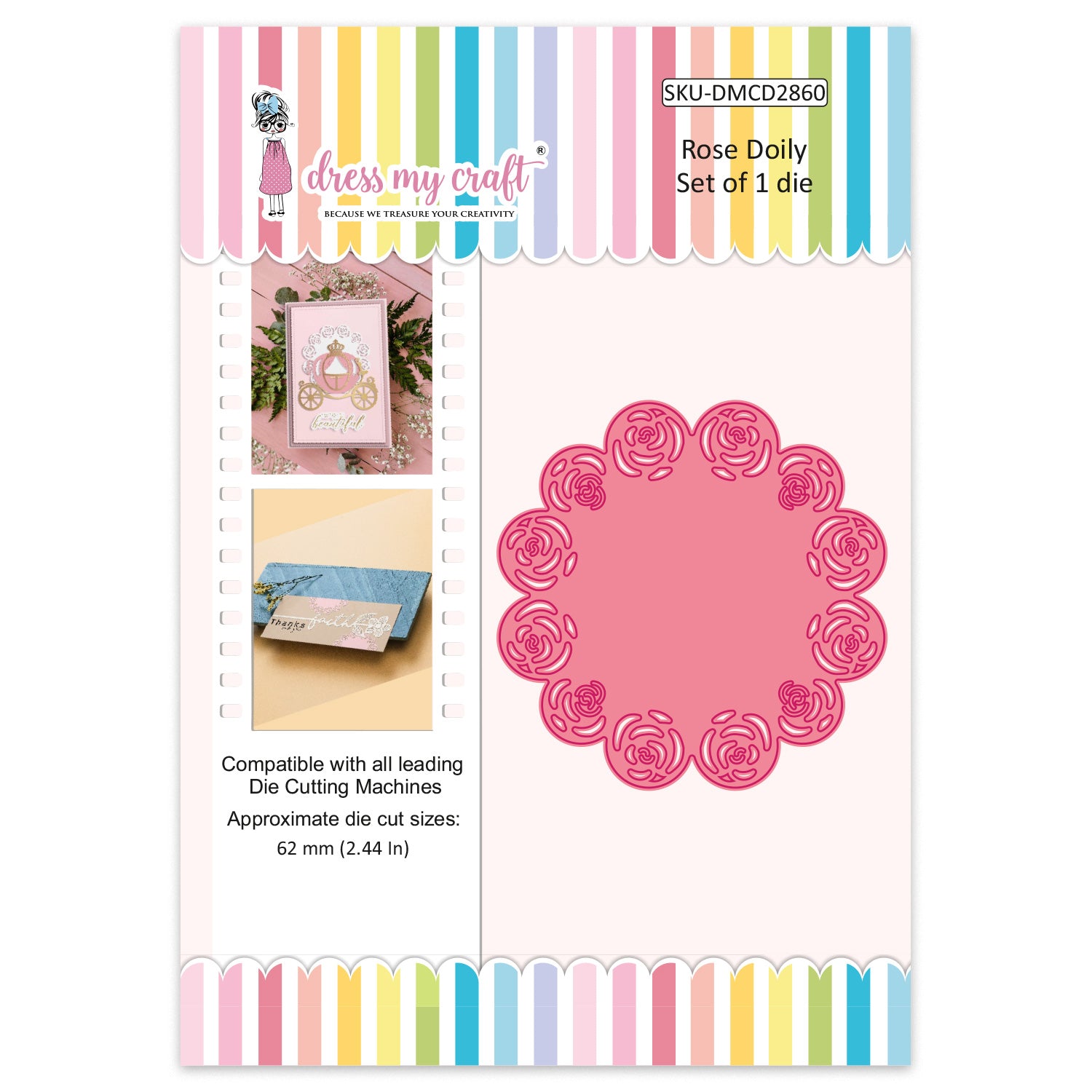 Rose Doily - Die